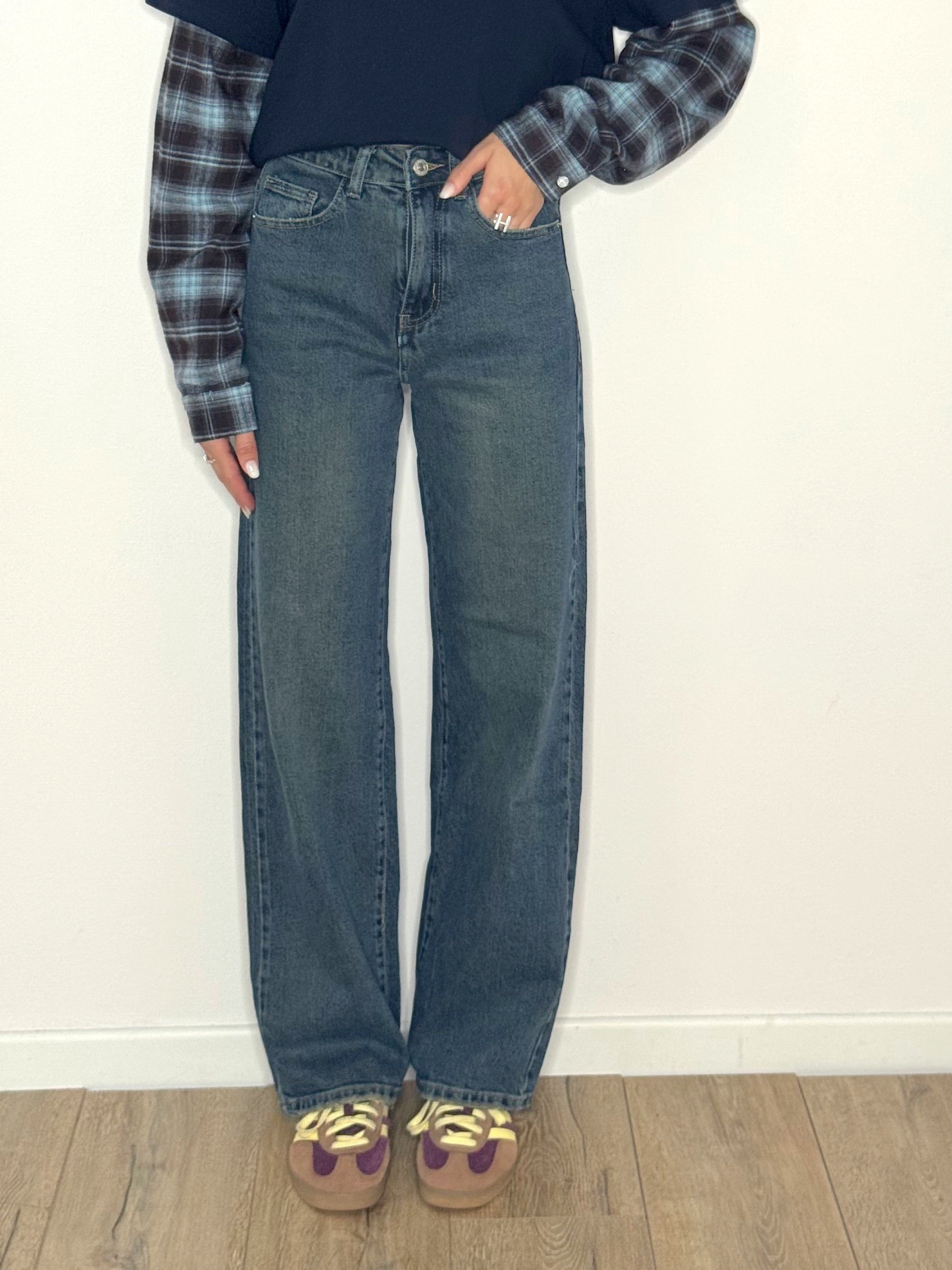 DENIM STRAIGHT SABBIATO VINTAGE