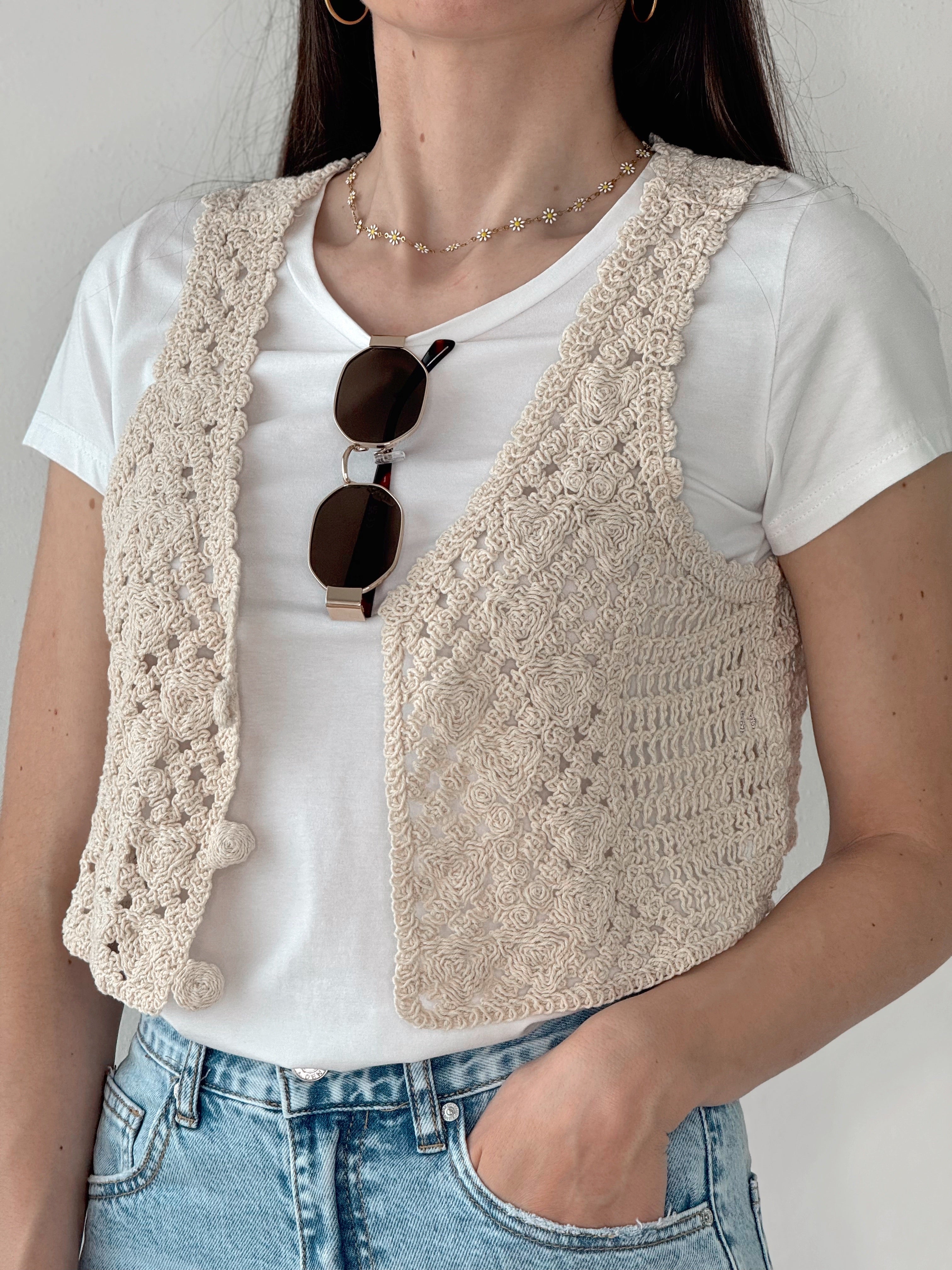 GILET UNCINETTO CON T-SHIRT