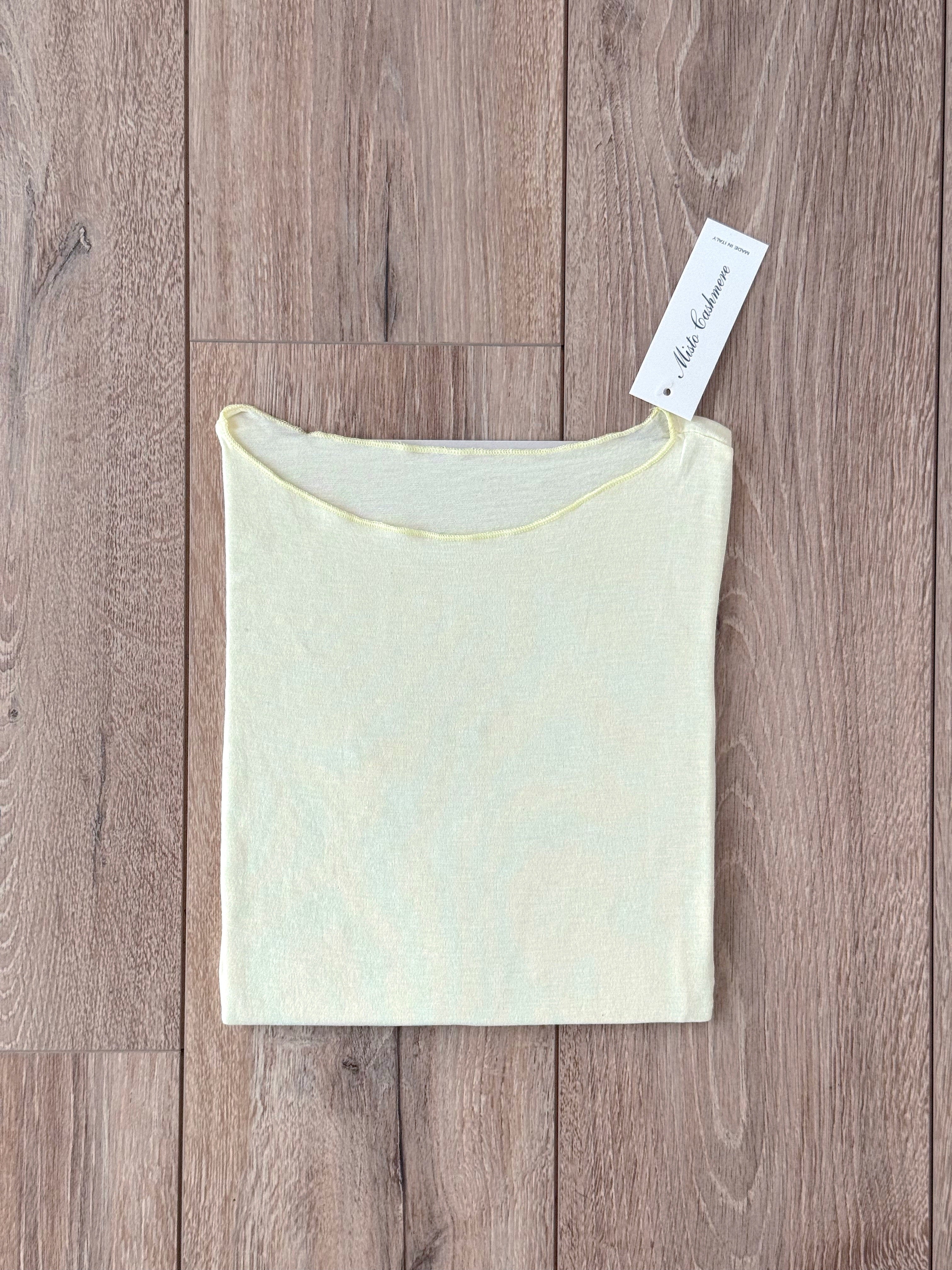 MAGLIONCINO ULTRALIGHT MISTO CASHMERE