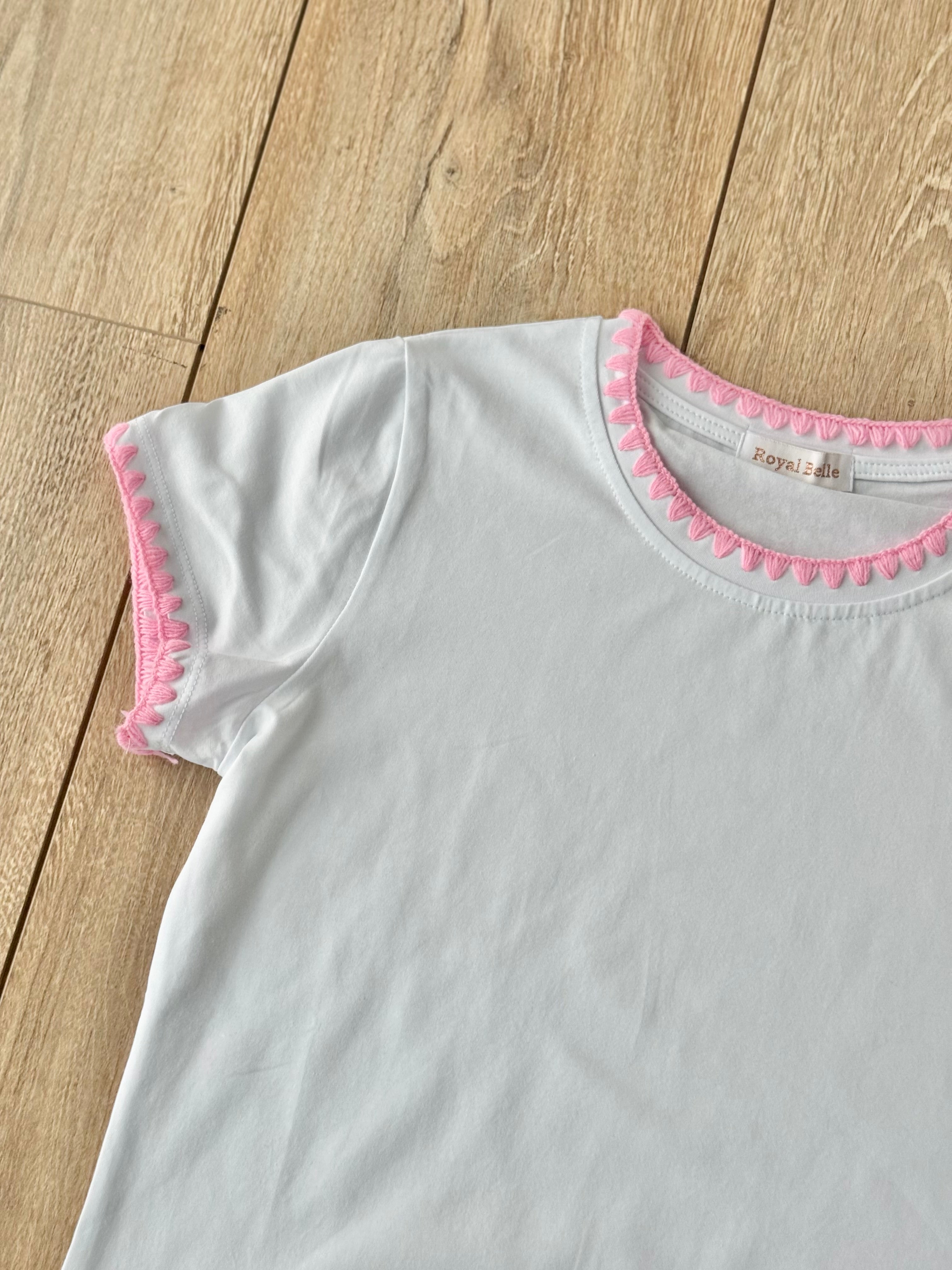 TSHIRT FANTASIA RICAMATA