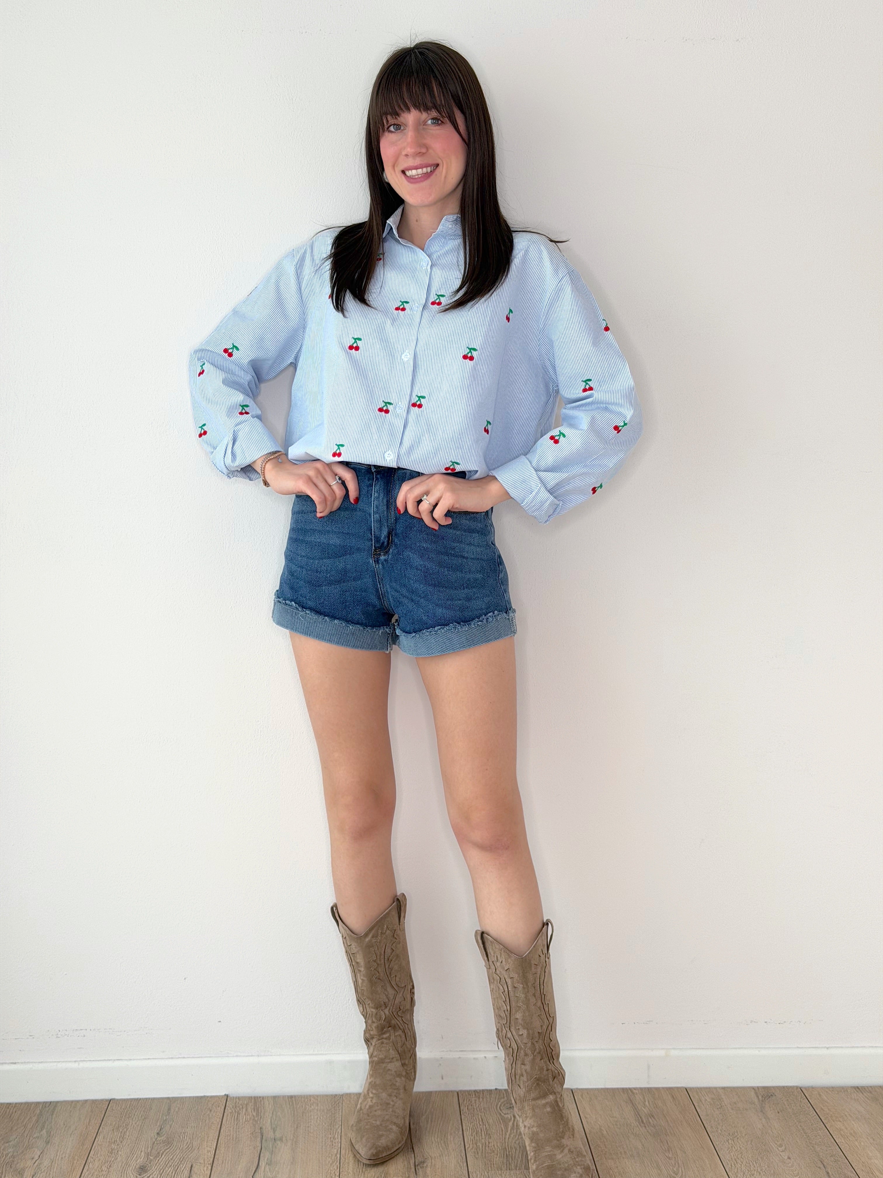 CAMICIA GESSATA CHERRY