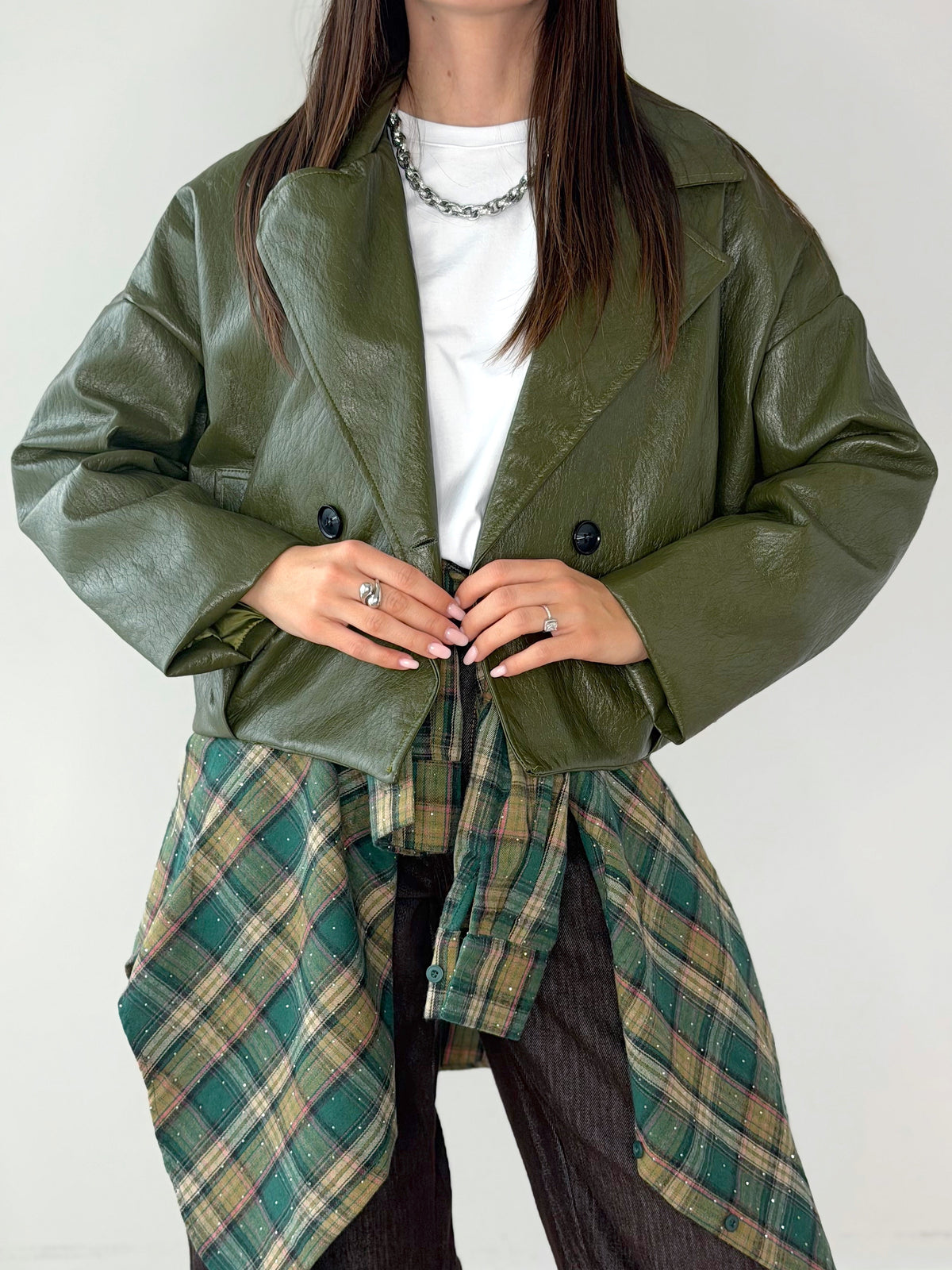 GIACCONE ECOPELLE OVERSIZE