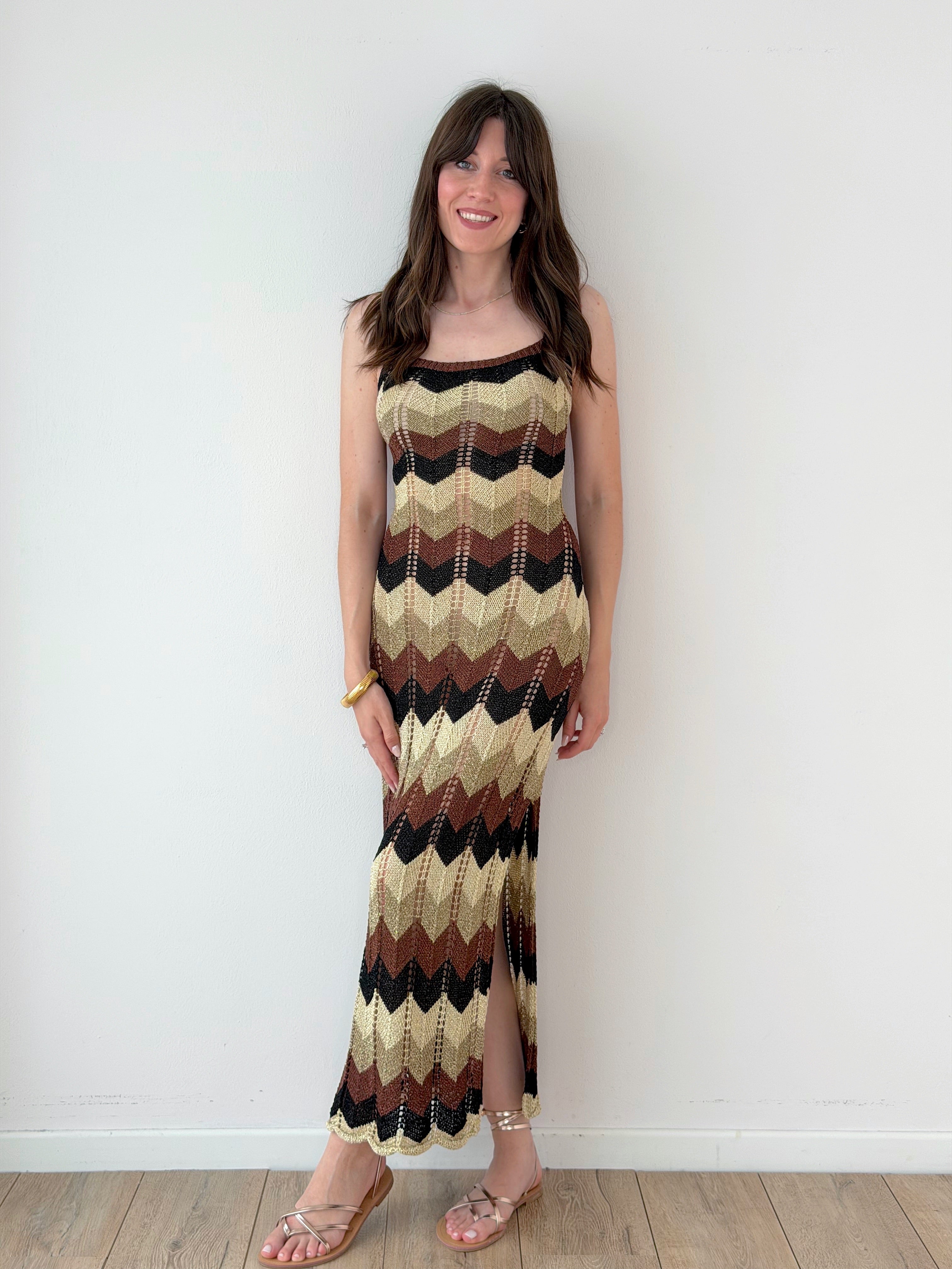 COPRICOSTUME ZIG ZAG LUREX
