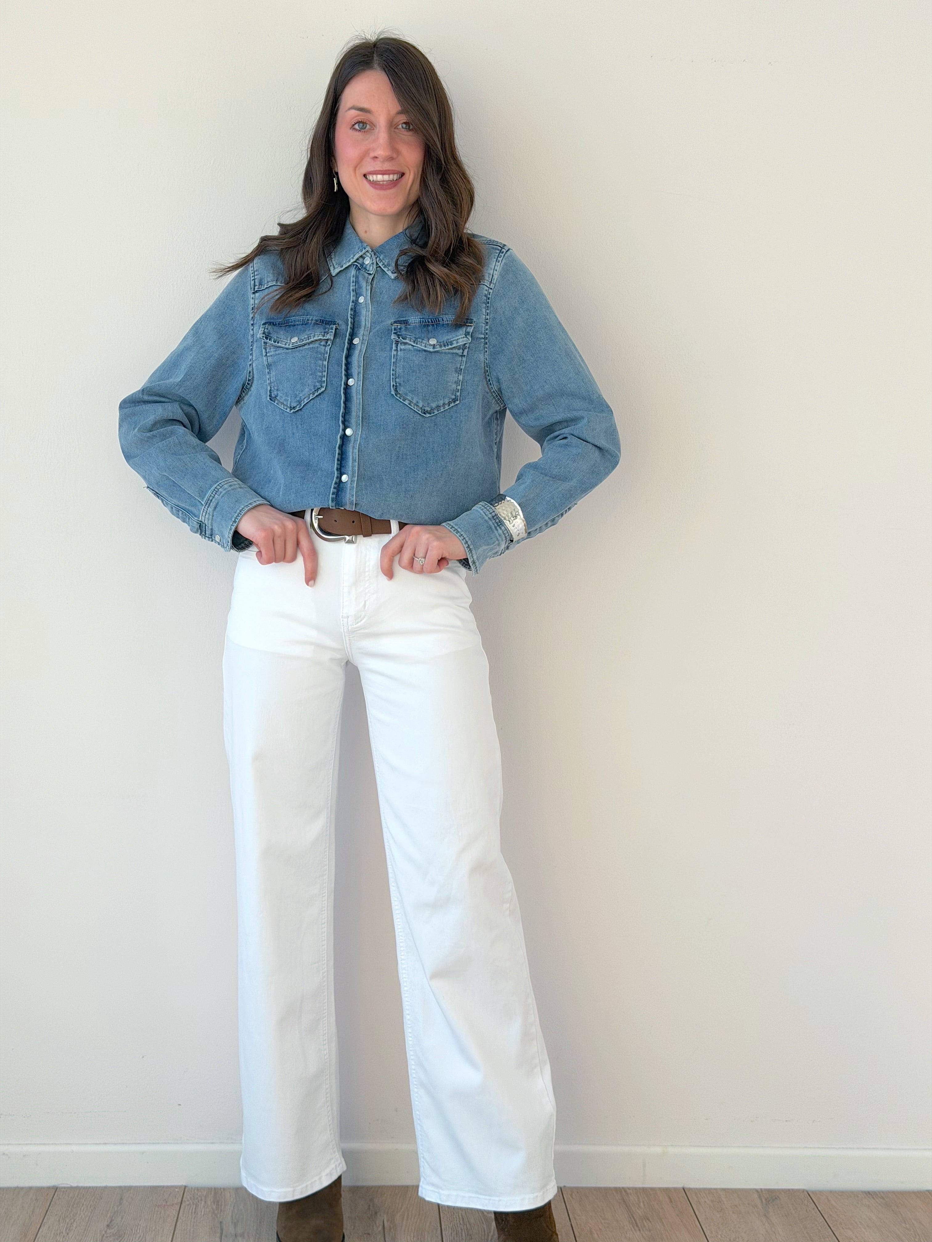 DENIM STRAIGHT ASIA ( STRETCH )
