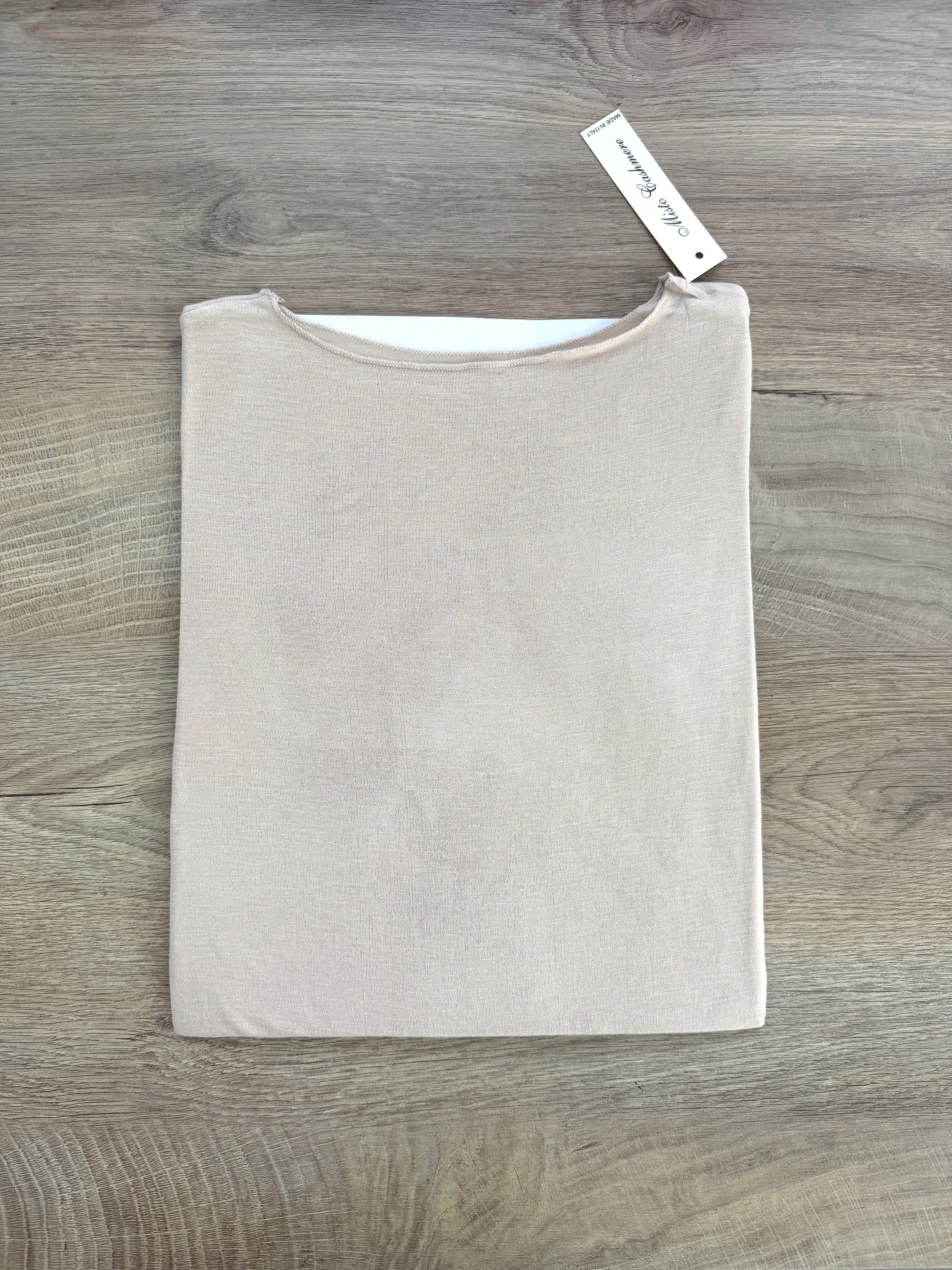 MAGLIONCINO ULTRALIGHT MISTO CASHMERE