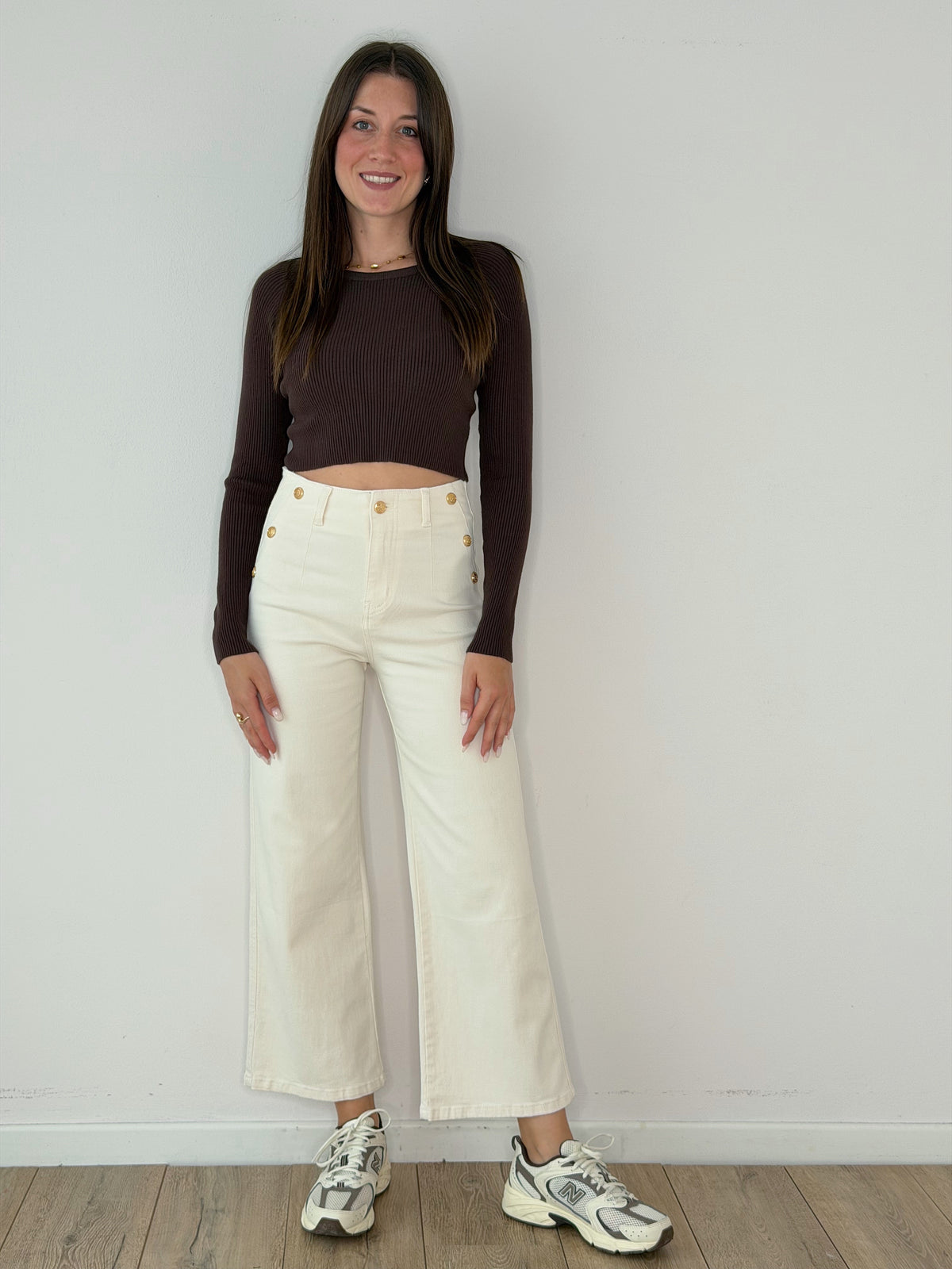 DENIM CON BOTTONI