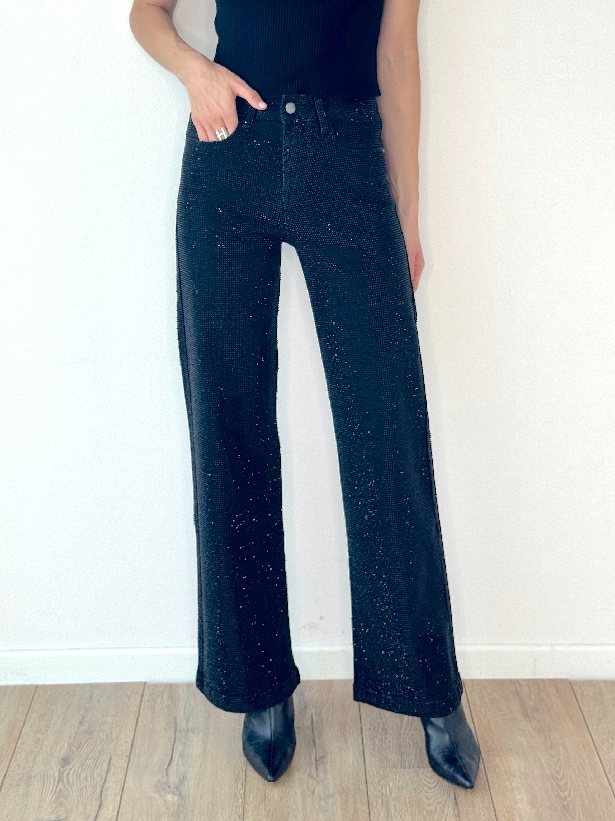 DENIM MIDNIGHT STRASS