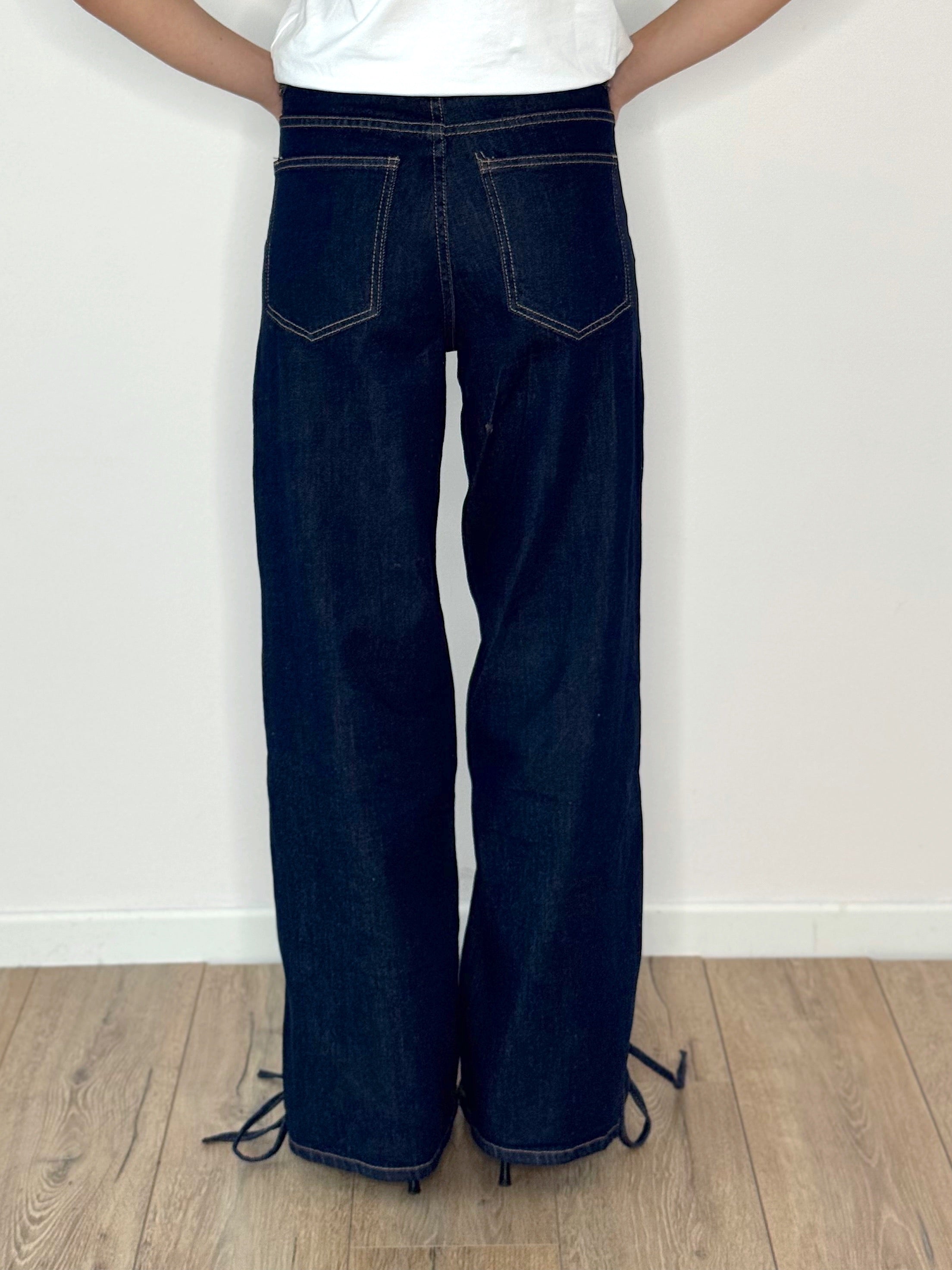 DENIM BLU INTRECCIO