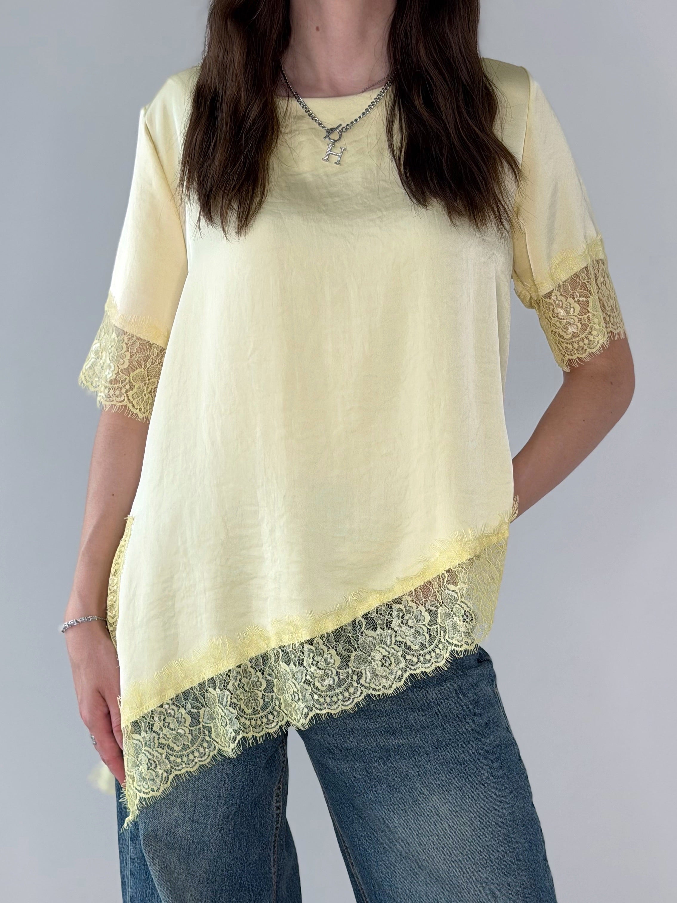 TSHIRT RASO & PIZZO