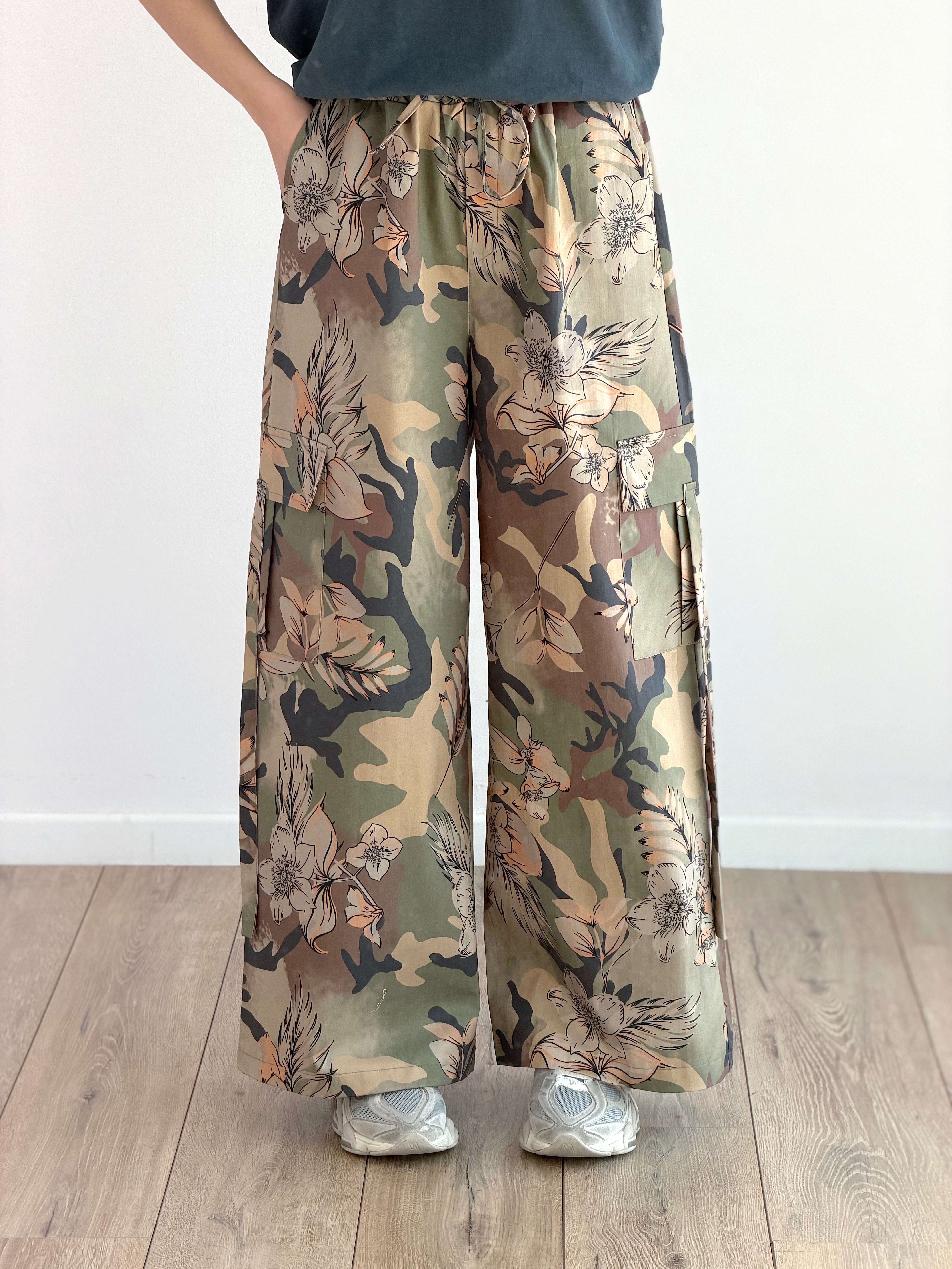 CARGO FLOREAL CAMOUFLAGE