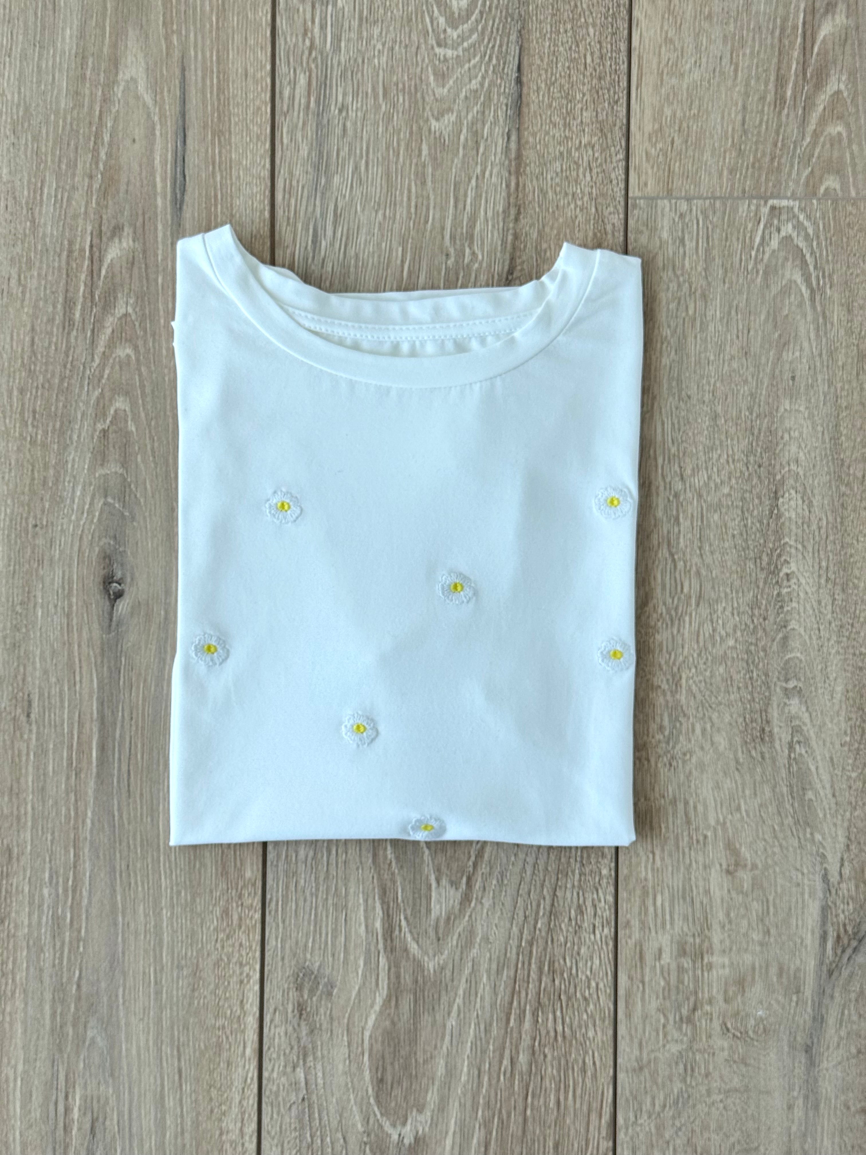 TSHIRT FANTASIA RICAMATA