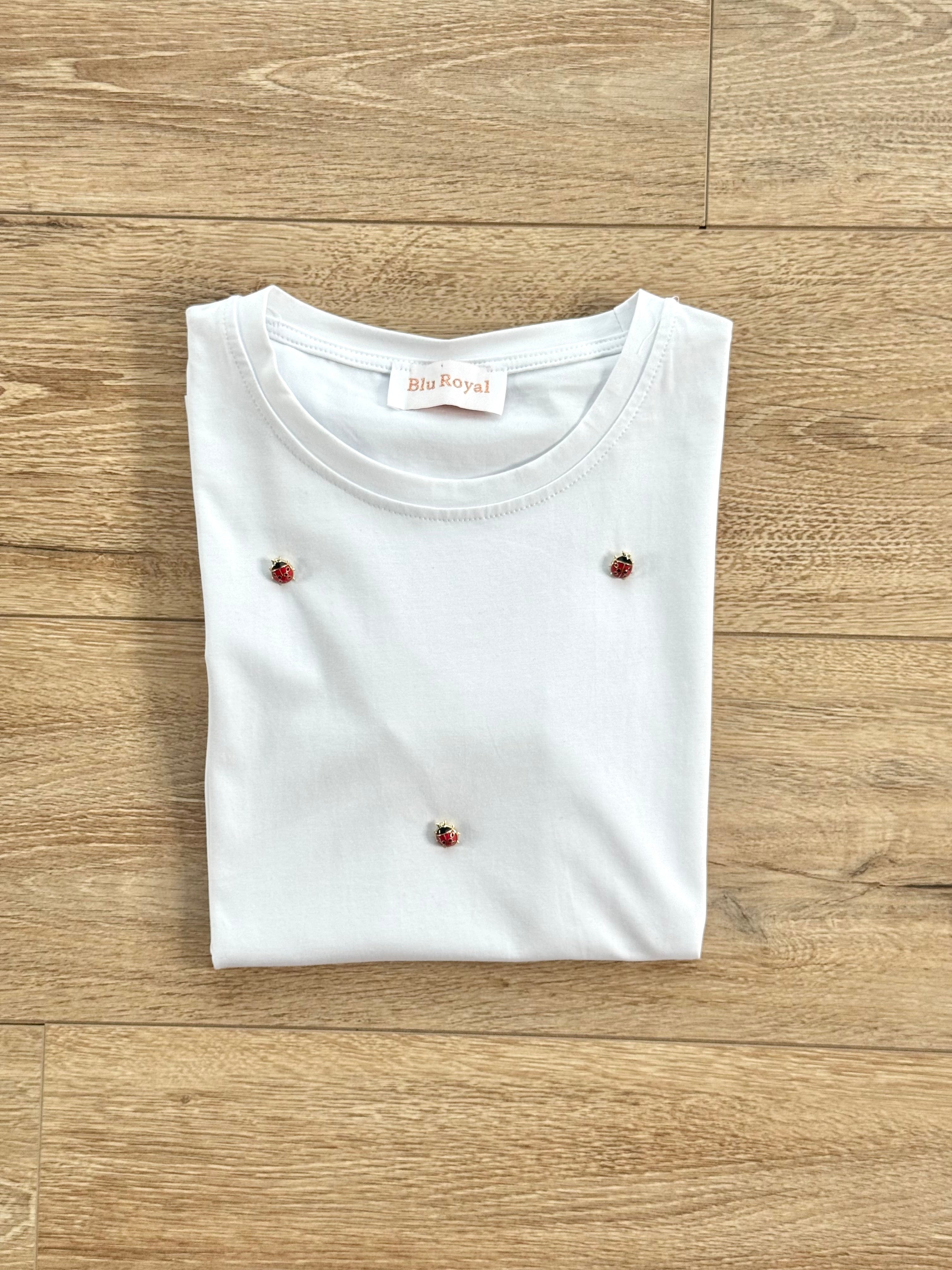 TSHIRT FANTASIA RICAMATA
