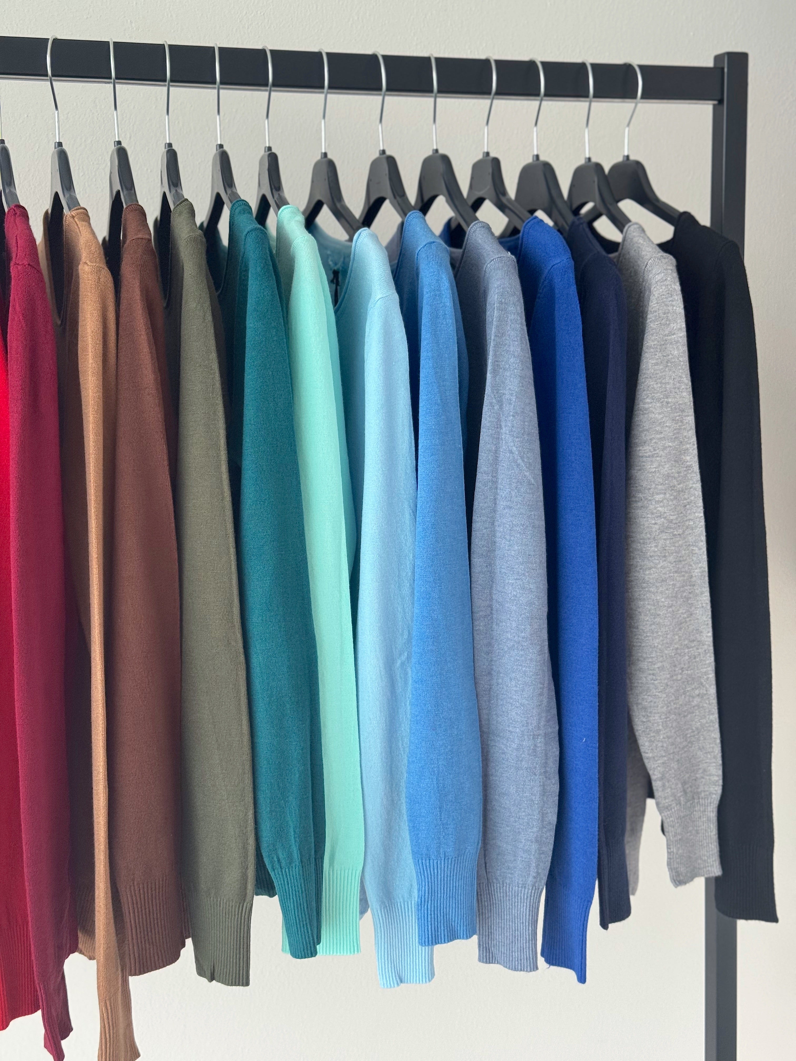 MAGLIONCINO DIANA GIROCOLLO ( 26 COLORI )