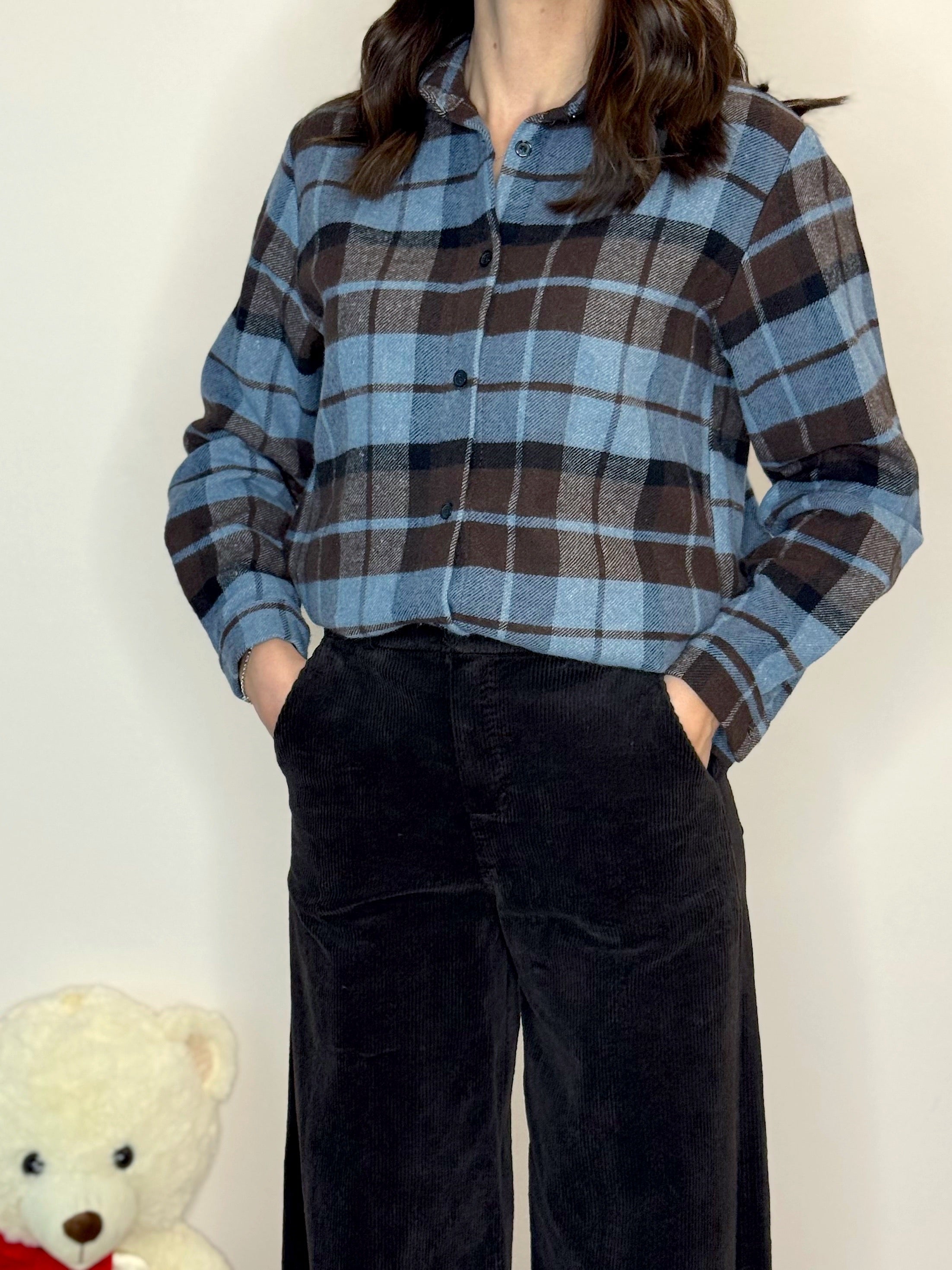 CAMICIONA WOOD FLANELLA