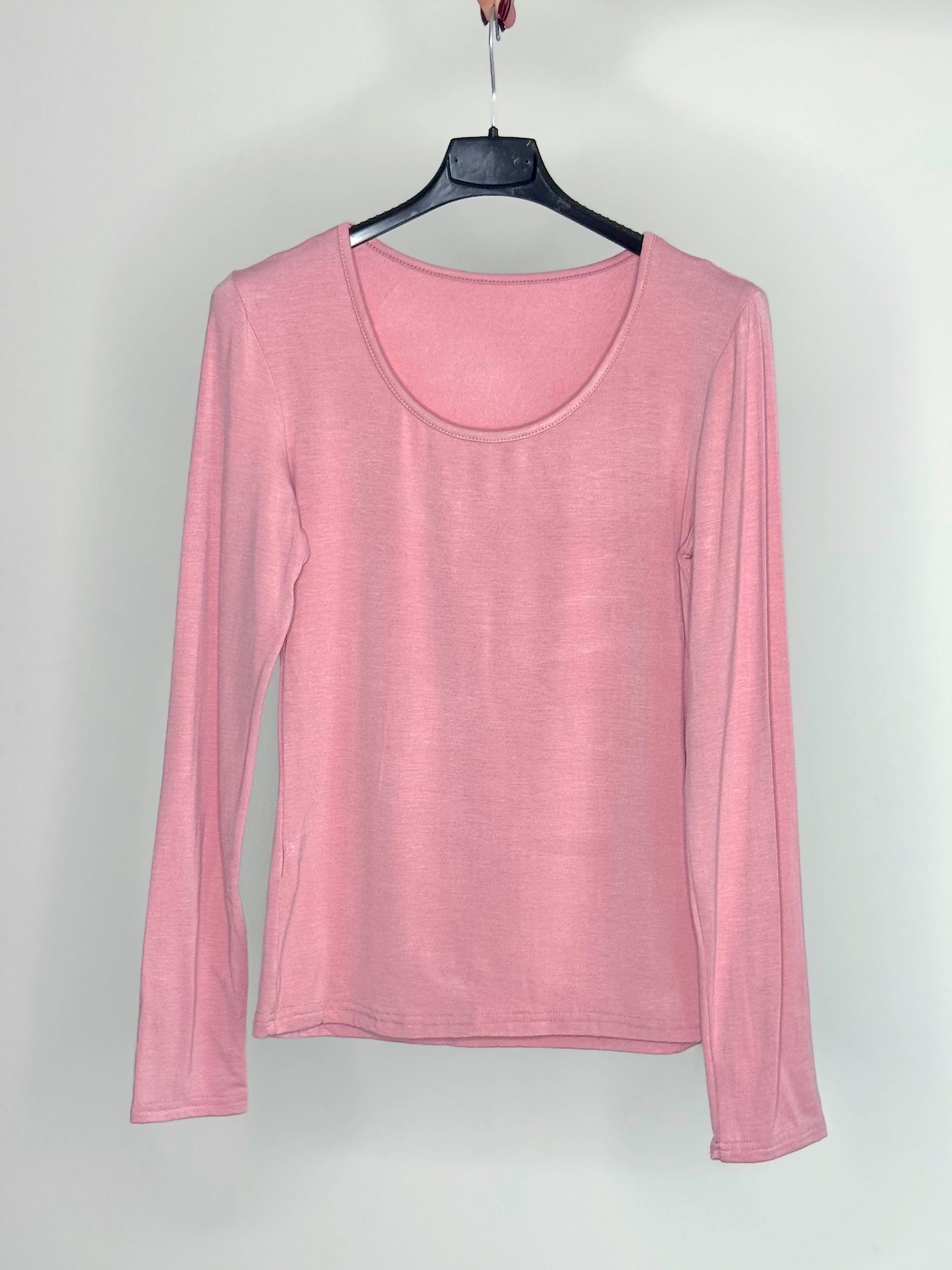 MAGLIONCINO GIROCOLLO FELPATO ALL’INTERNO