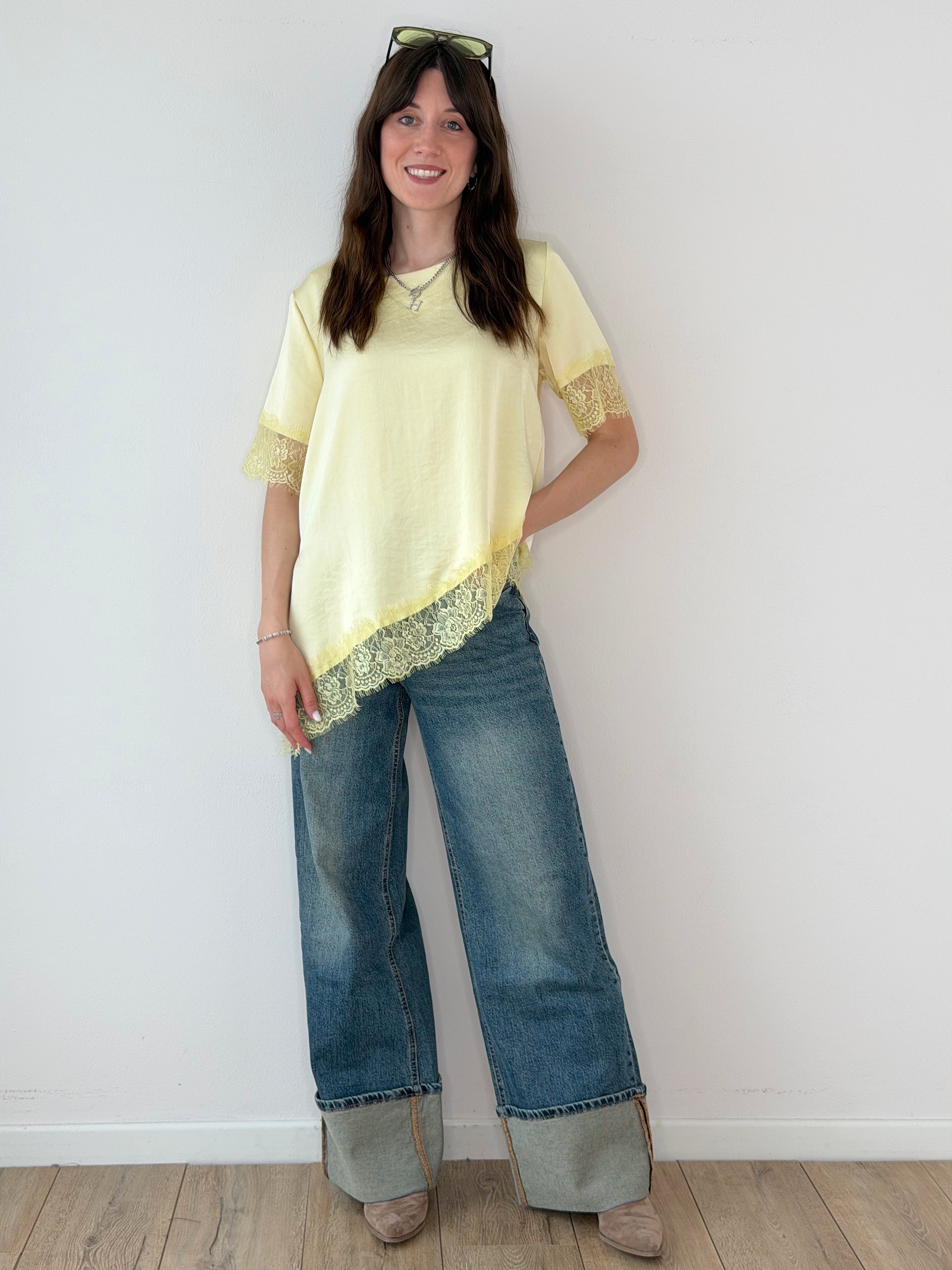TSHIRT RASO & PIZZO