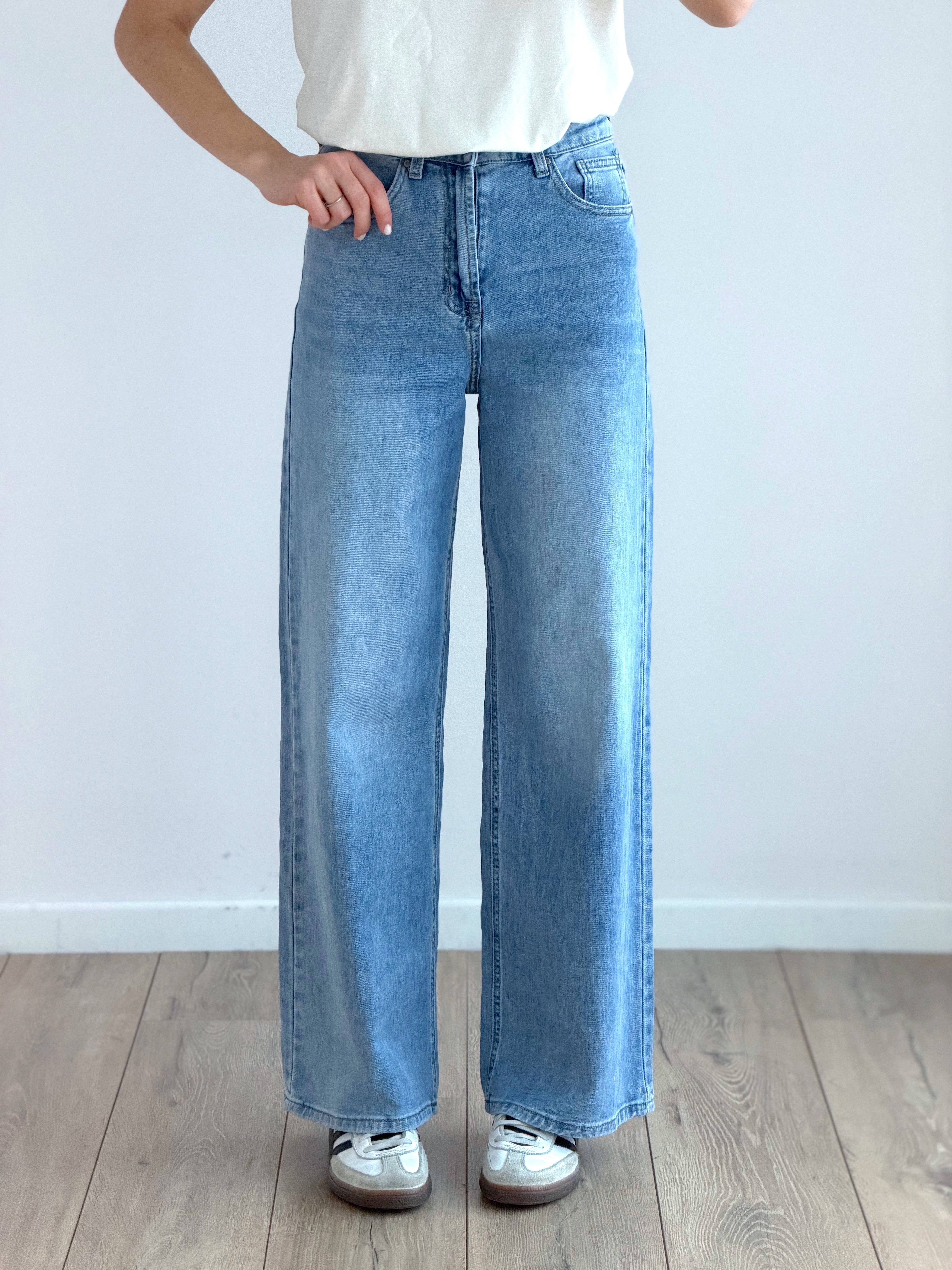DENIM WIDE LEG MARTA