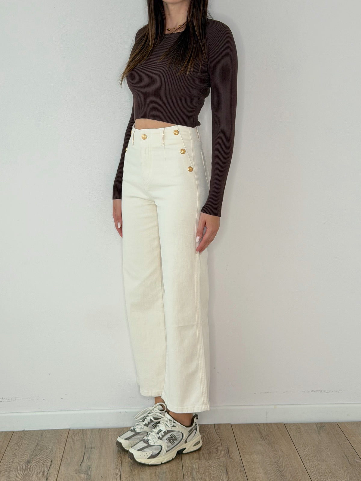 DENIM CON BOTTONI