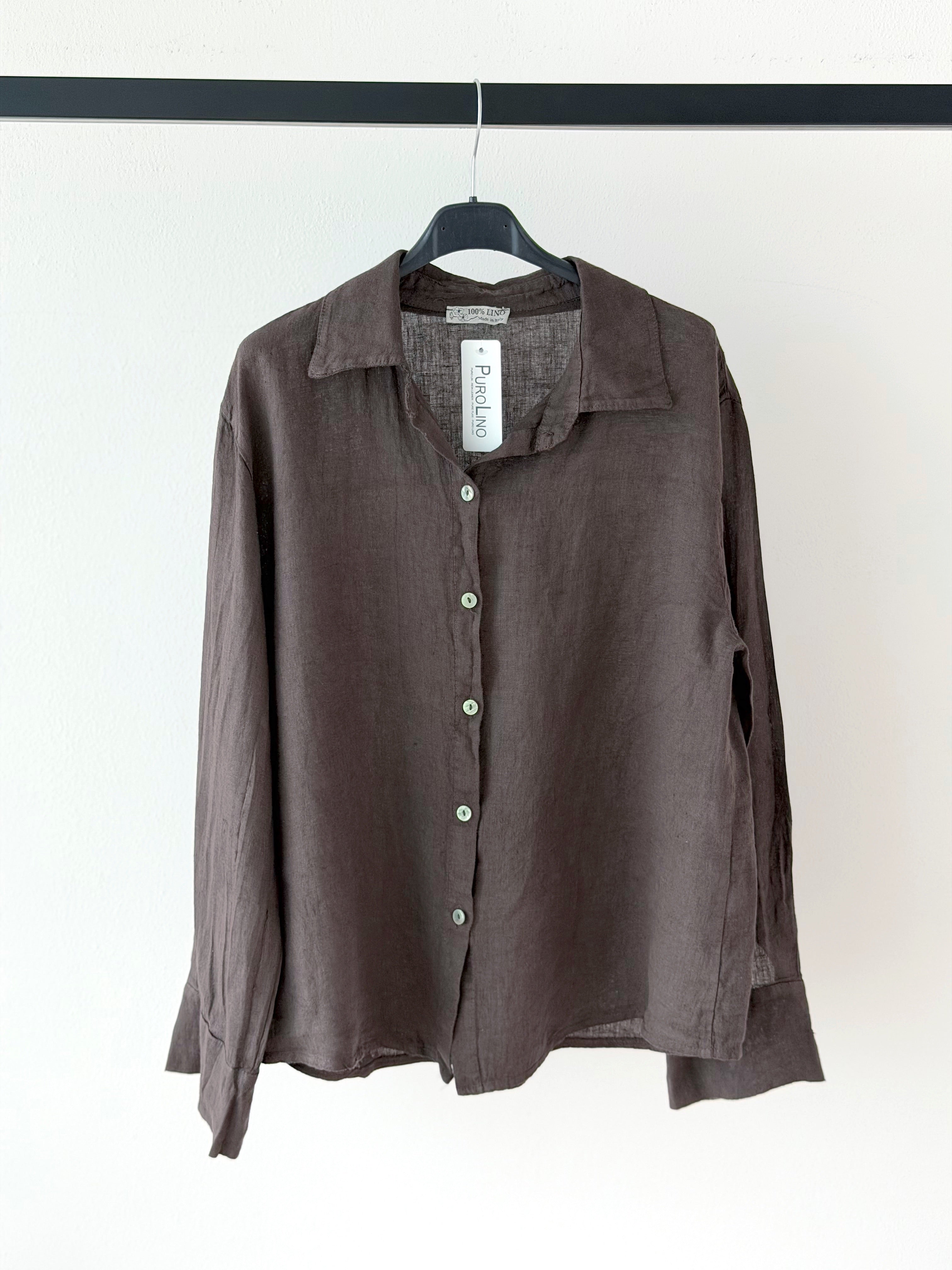 CAMICIA 100% LINO
