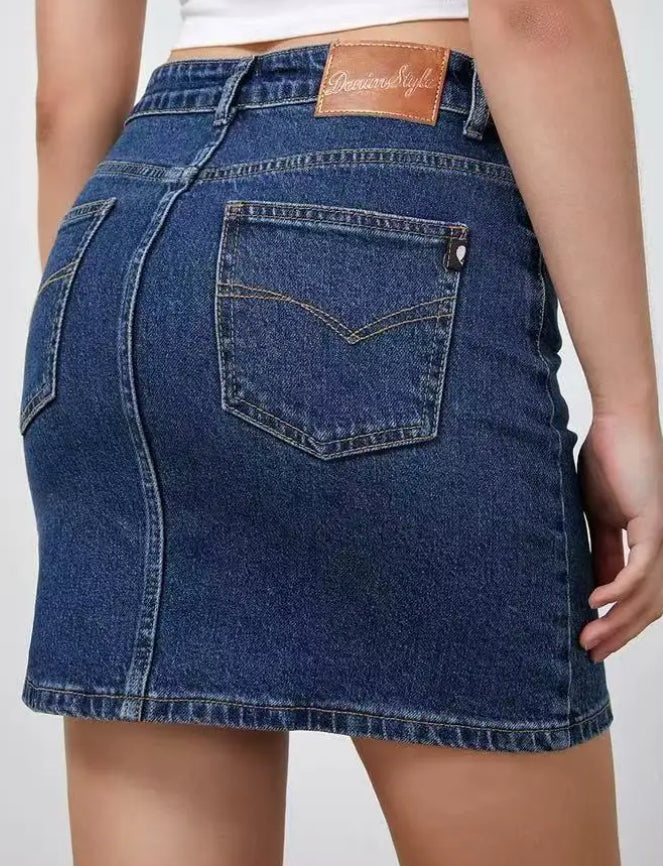 GONNA DENIM BLU