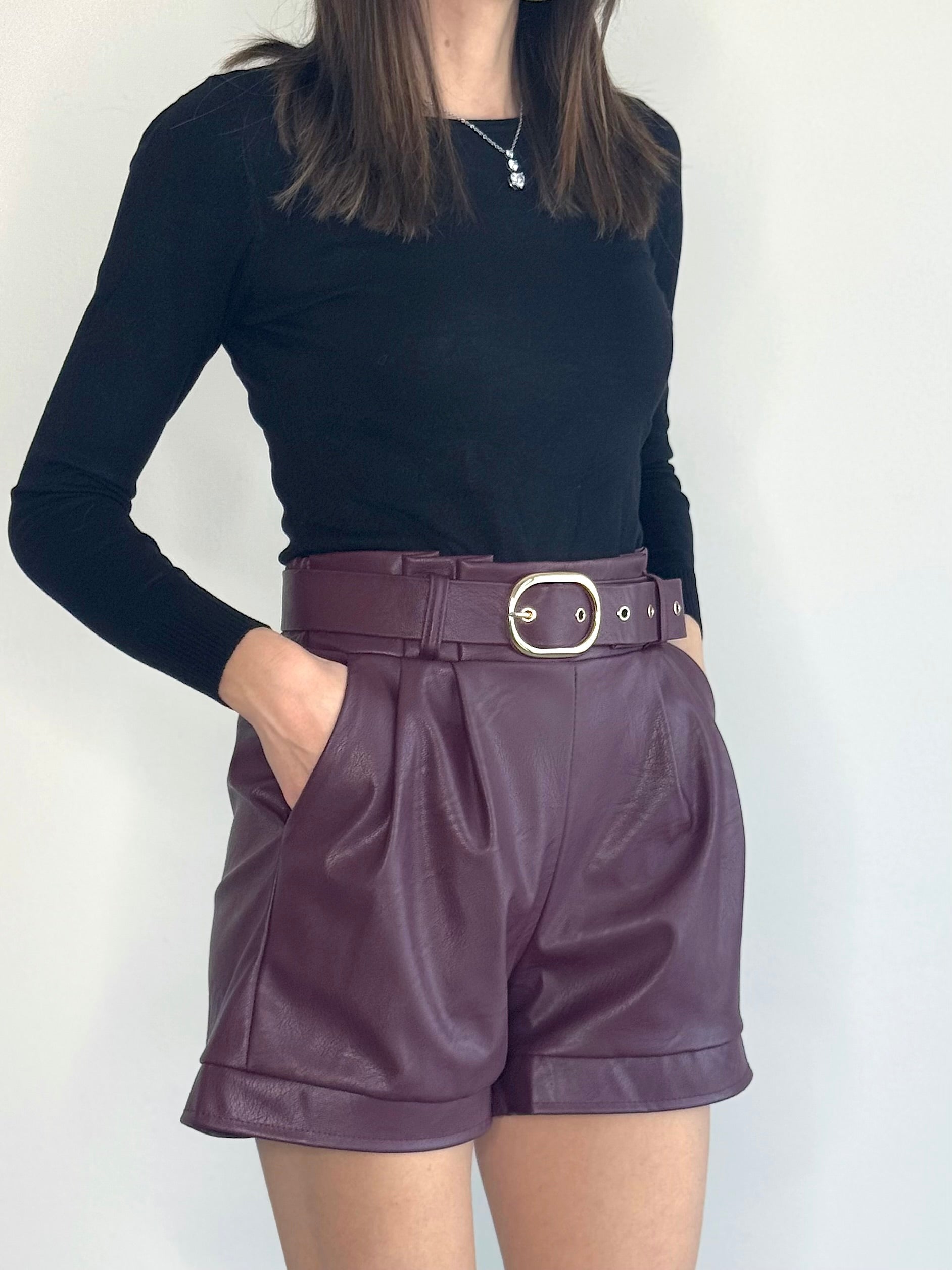 SHORTS ECOPELLE MARY