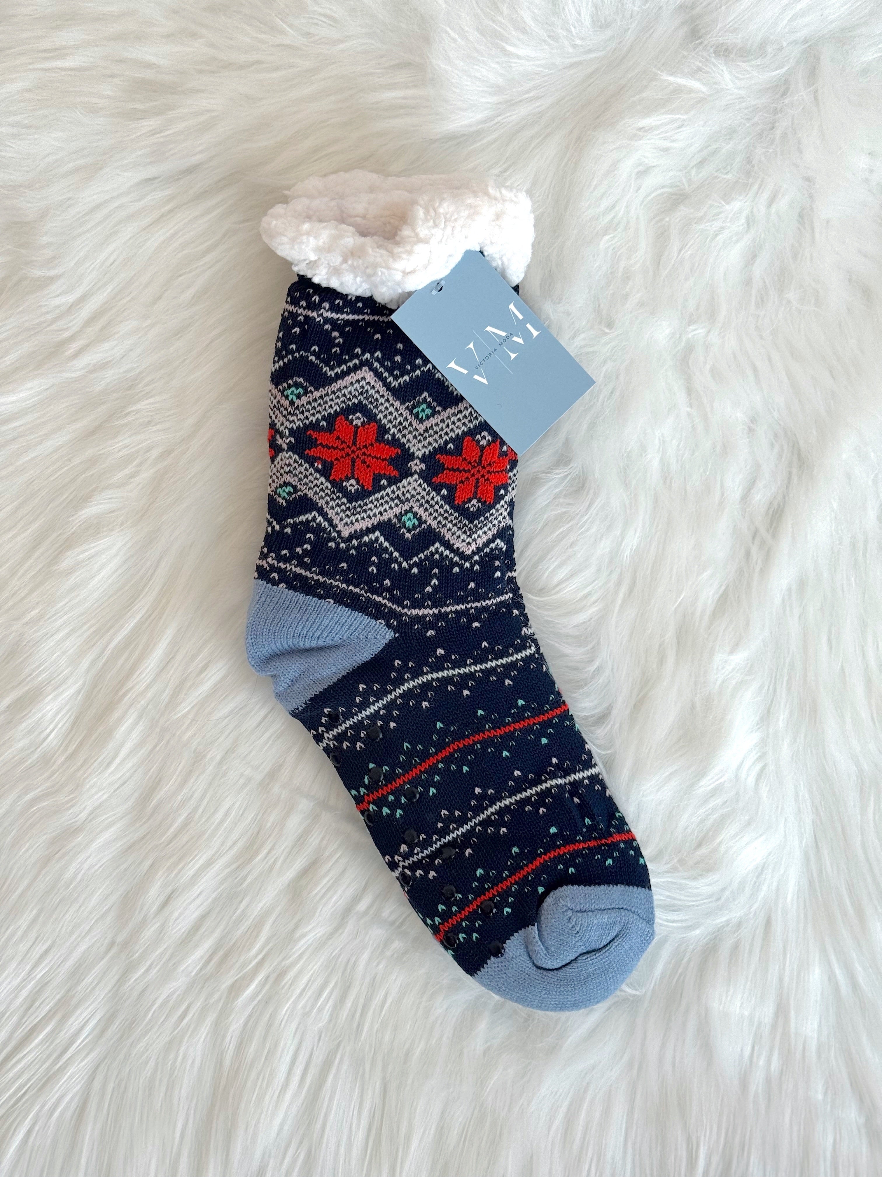 IDEE π NATALE : CALZETTONI ANTISCIVOLO