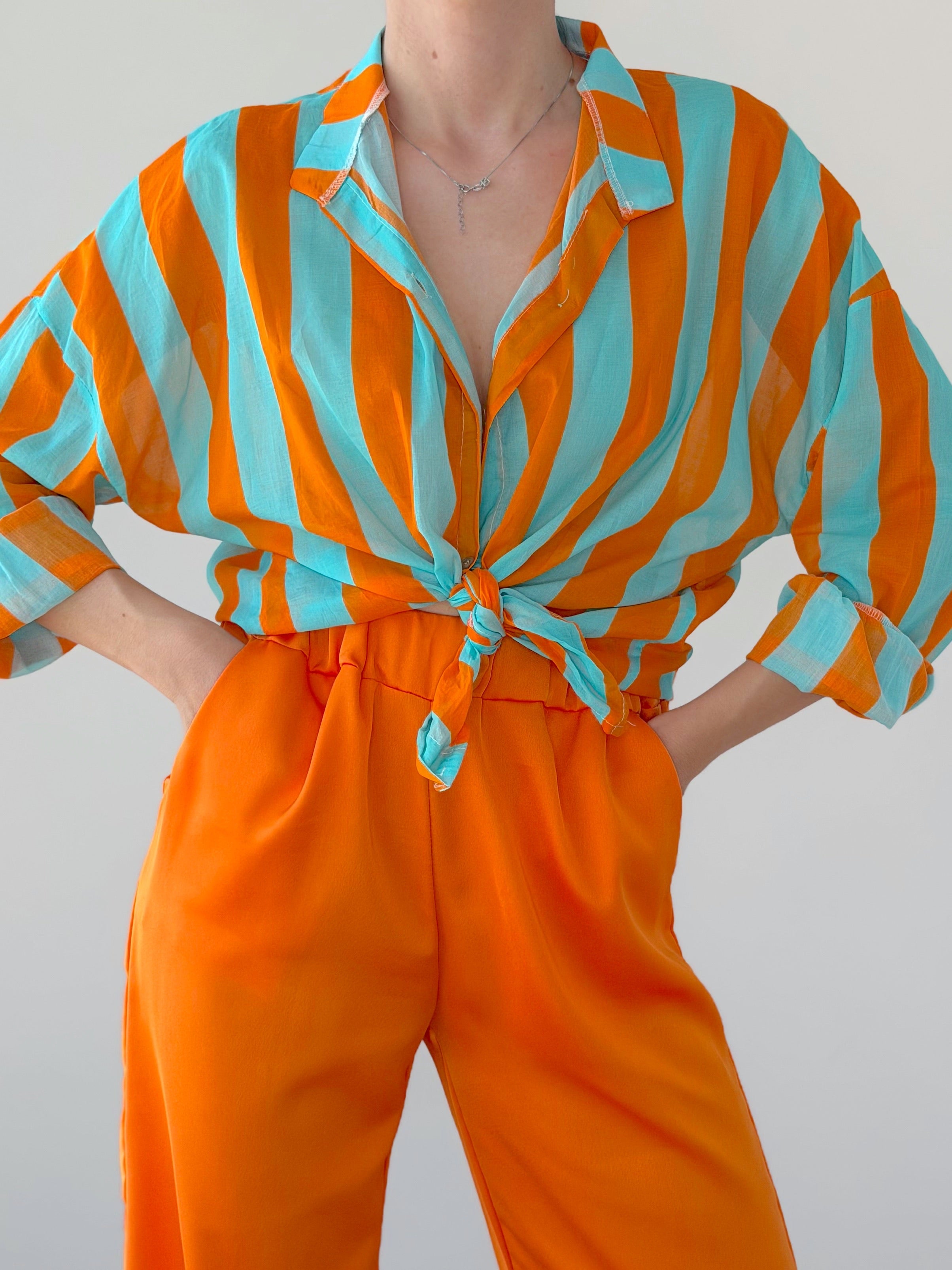 CAMICIA RIGHE