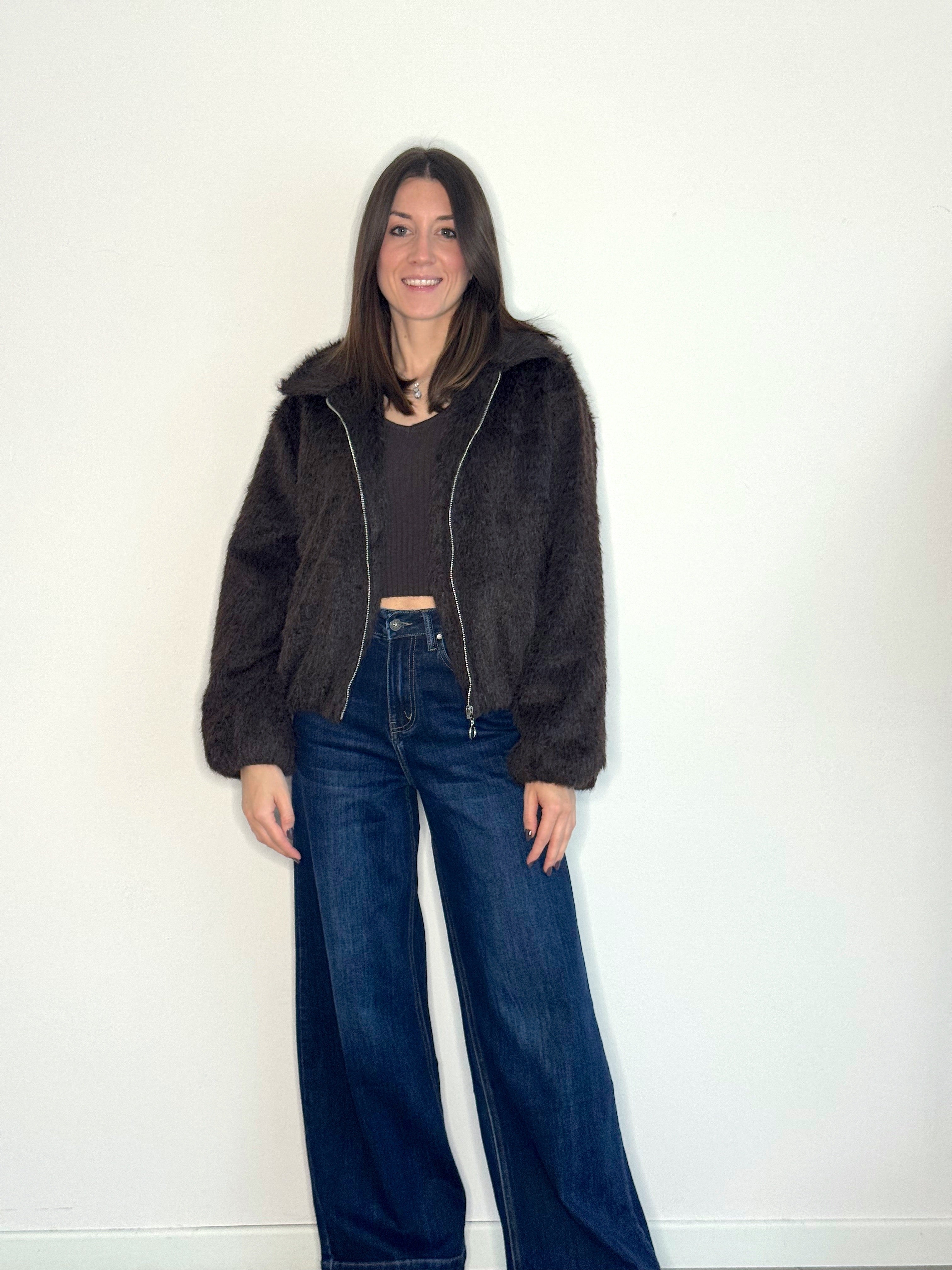 BOMBER ECO PELLICCIA