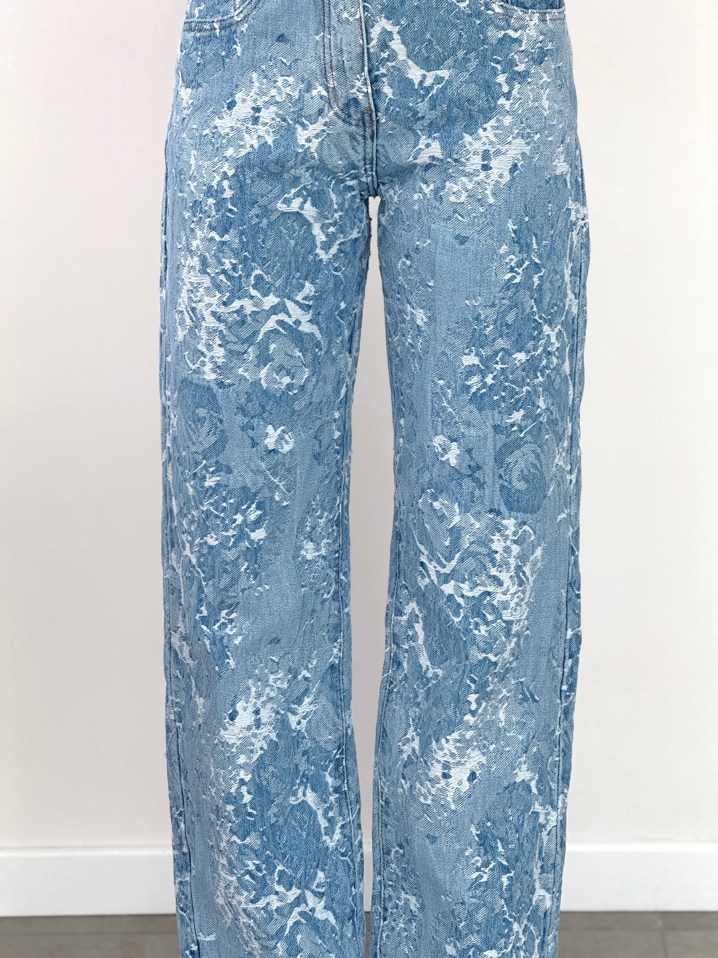 Denim Cloe lavorato lavaggio chiaro 2