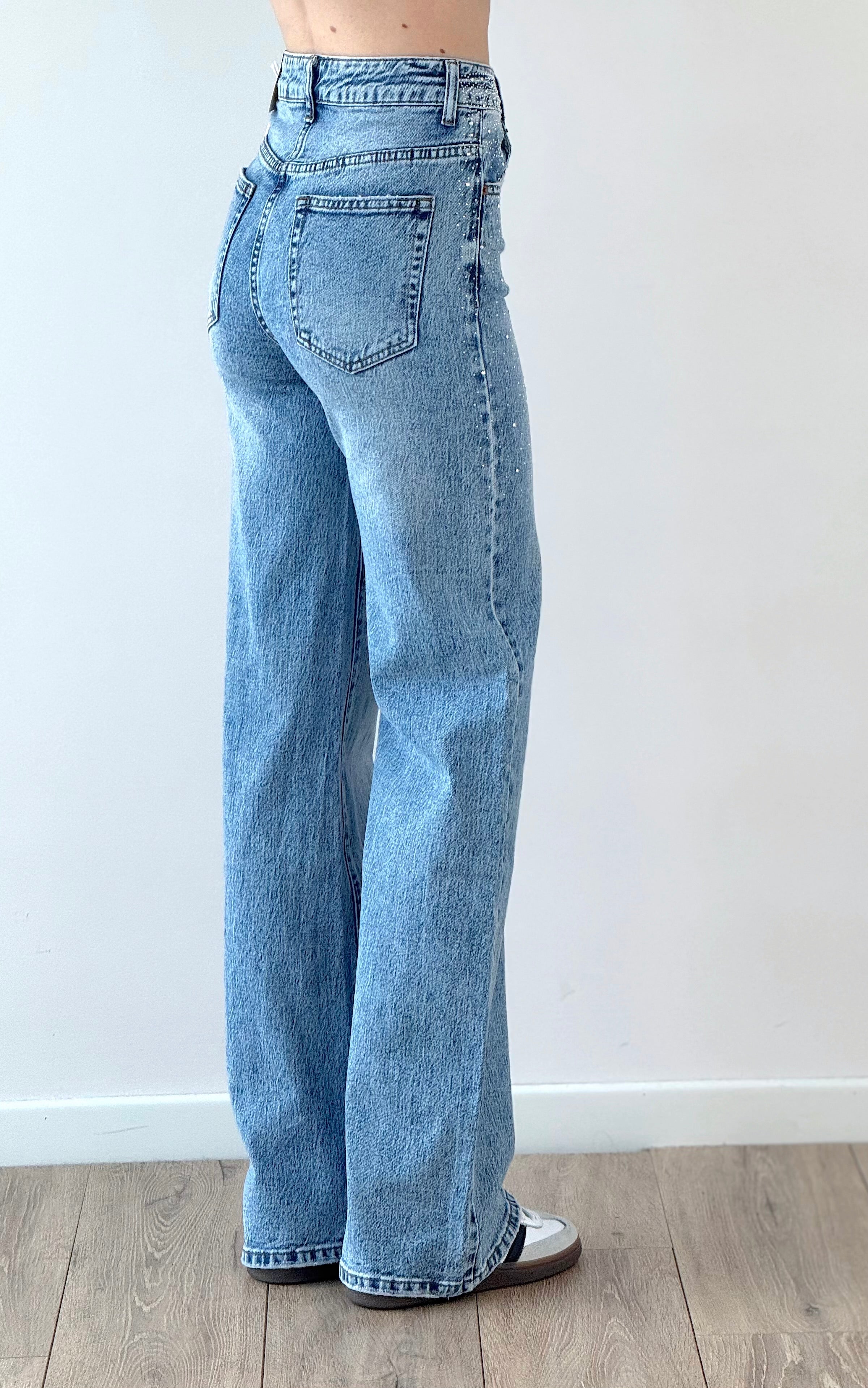 Denim Elettra strass 2