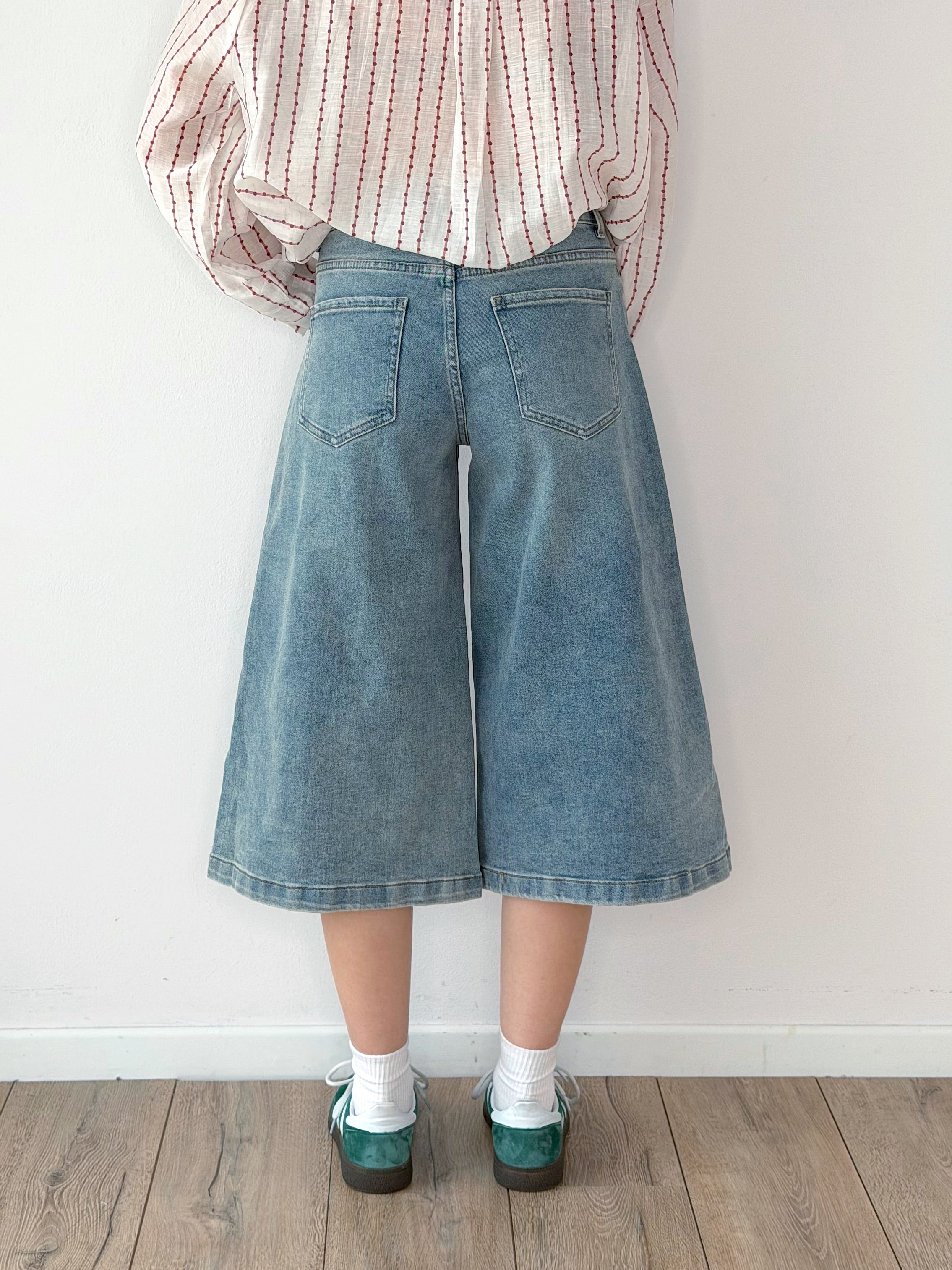 BERMUDA IN DENIM