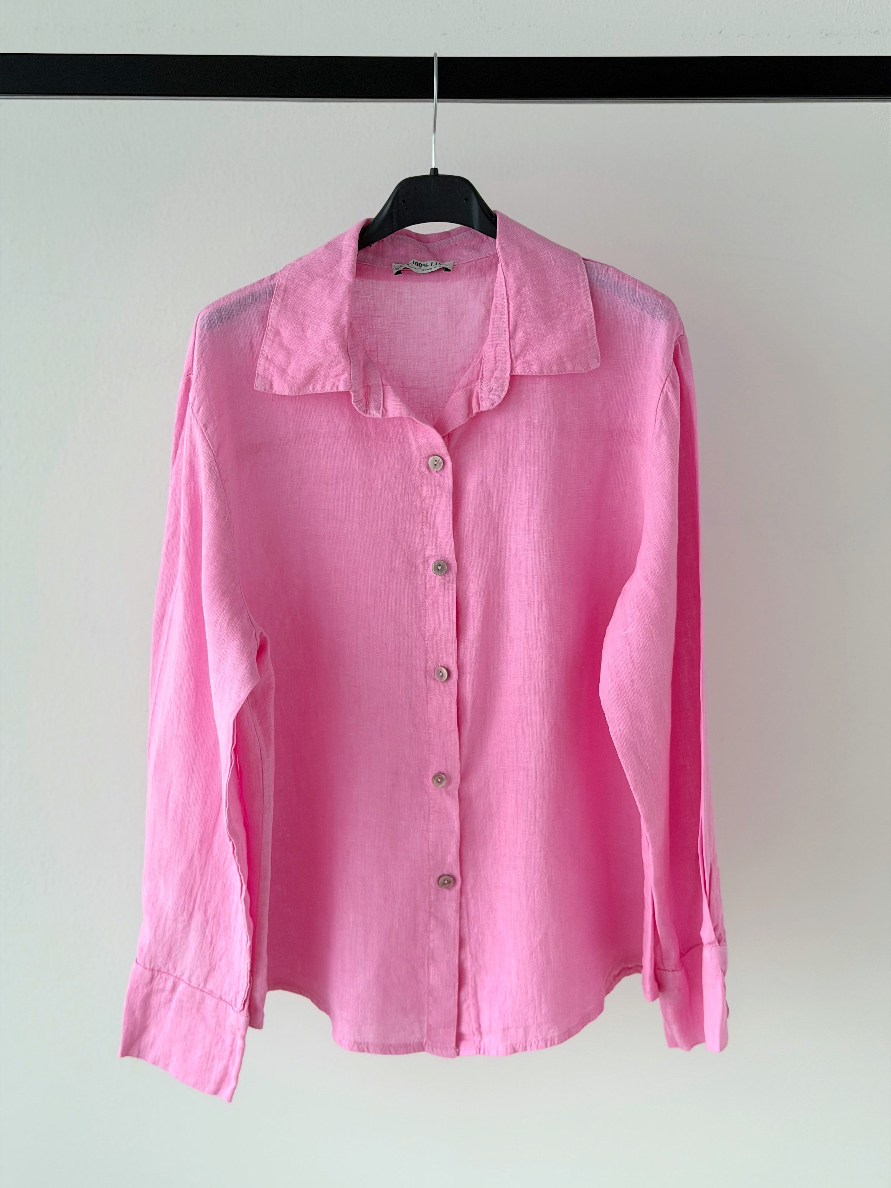 CAMICIA 100% LINO