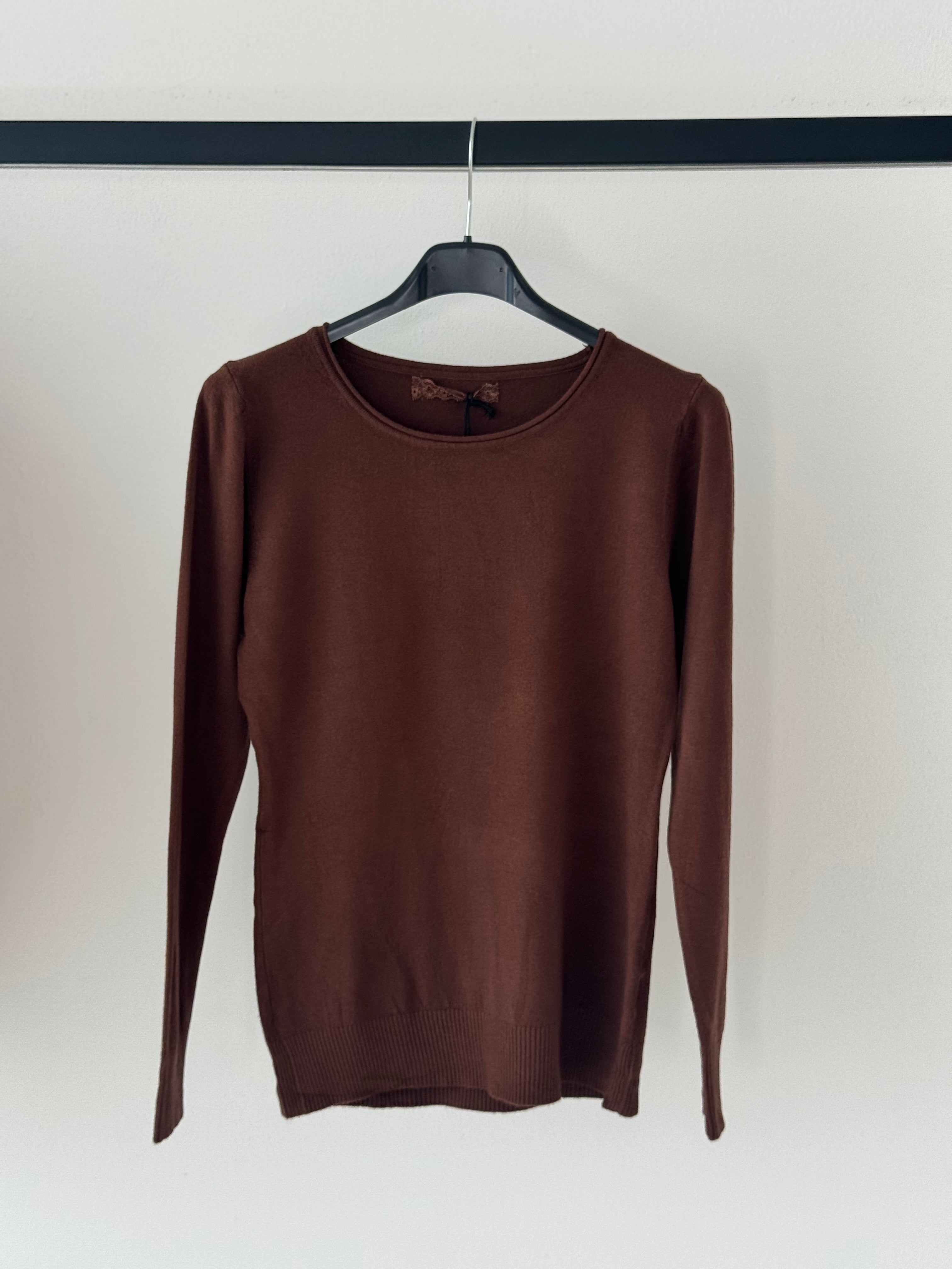 MAGLIONCINO DIANA GIROCOLLO ( 26 COLORI )