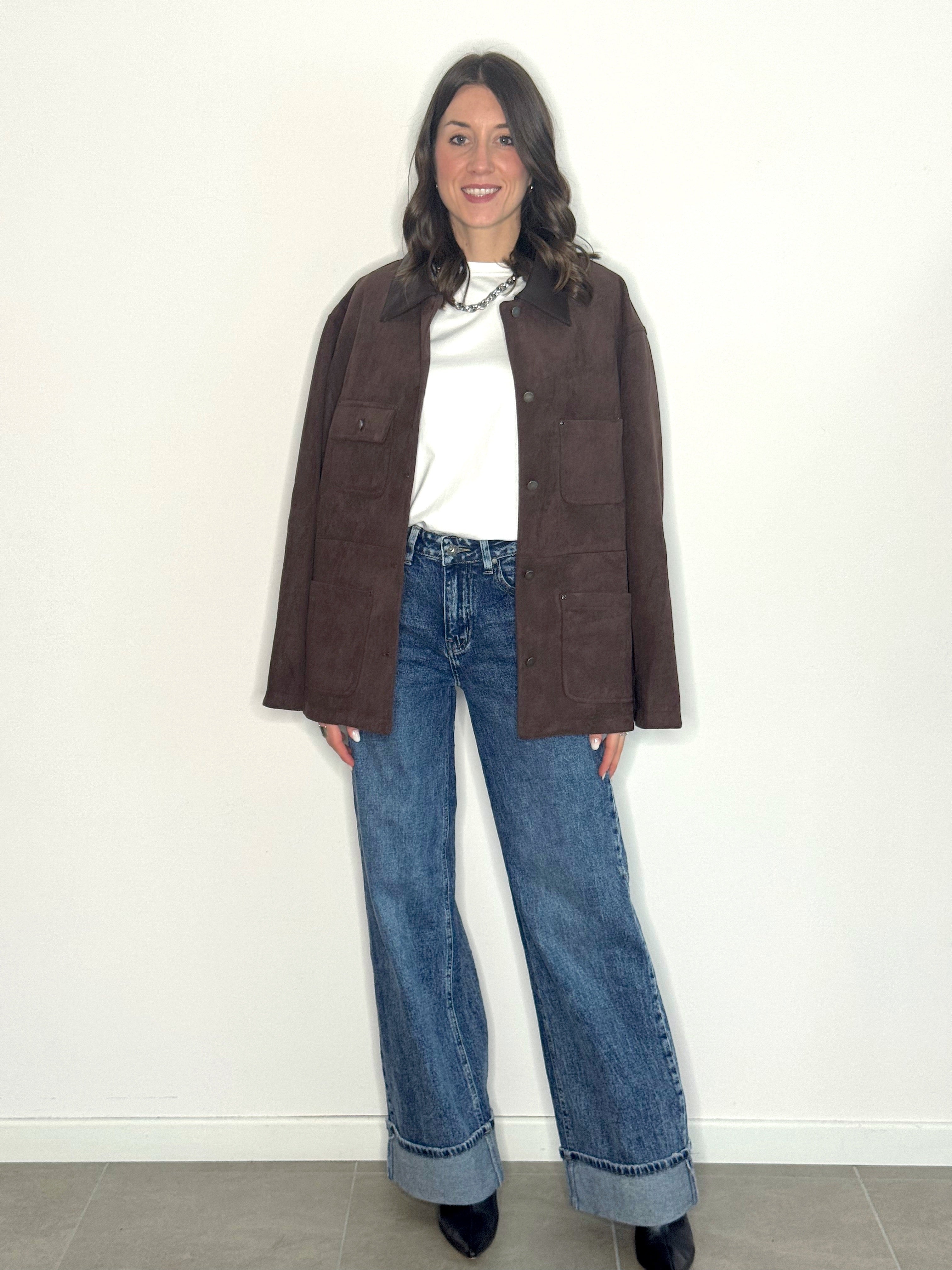 GIACCONE ECO CAMOSCIO MONIQUE