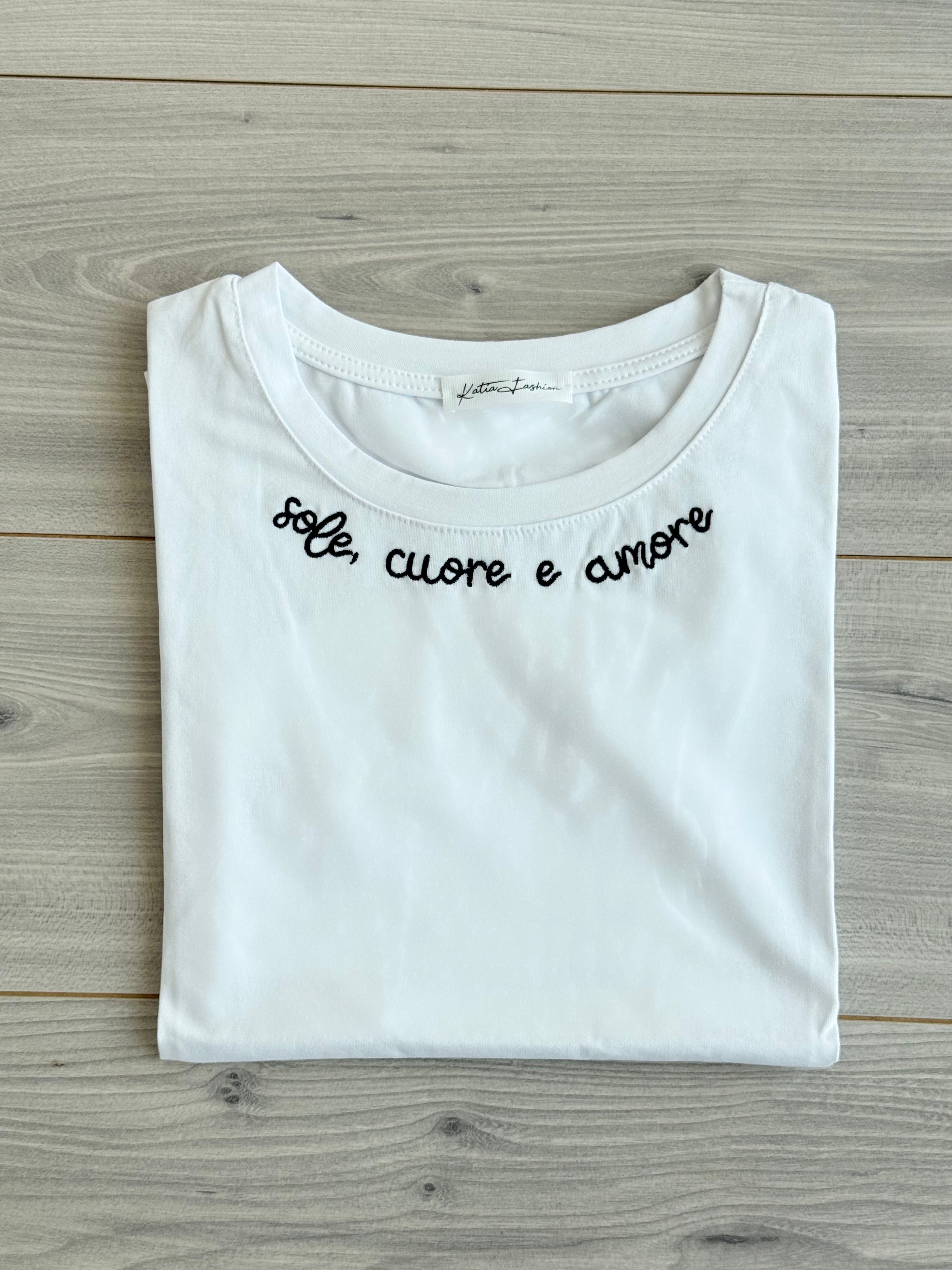Tshirt con scritte