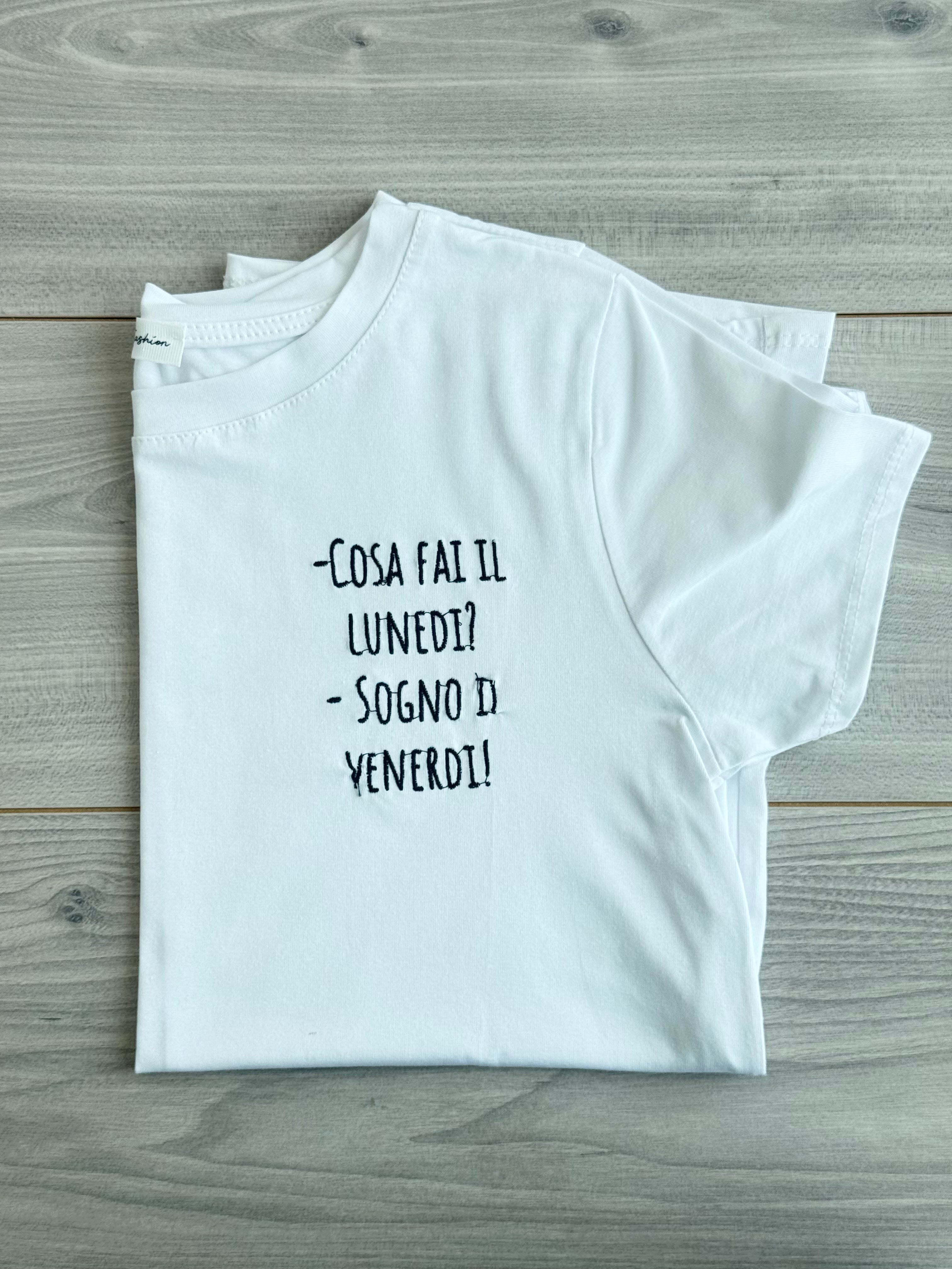 Tshirt con scritte