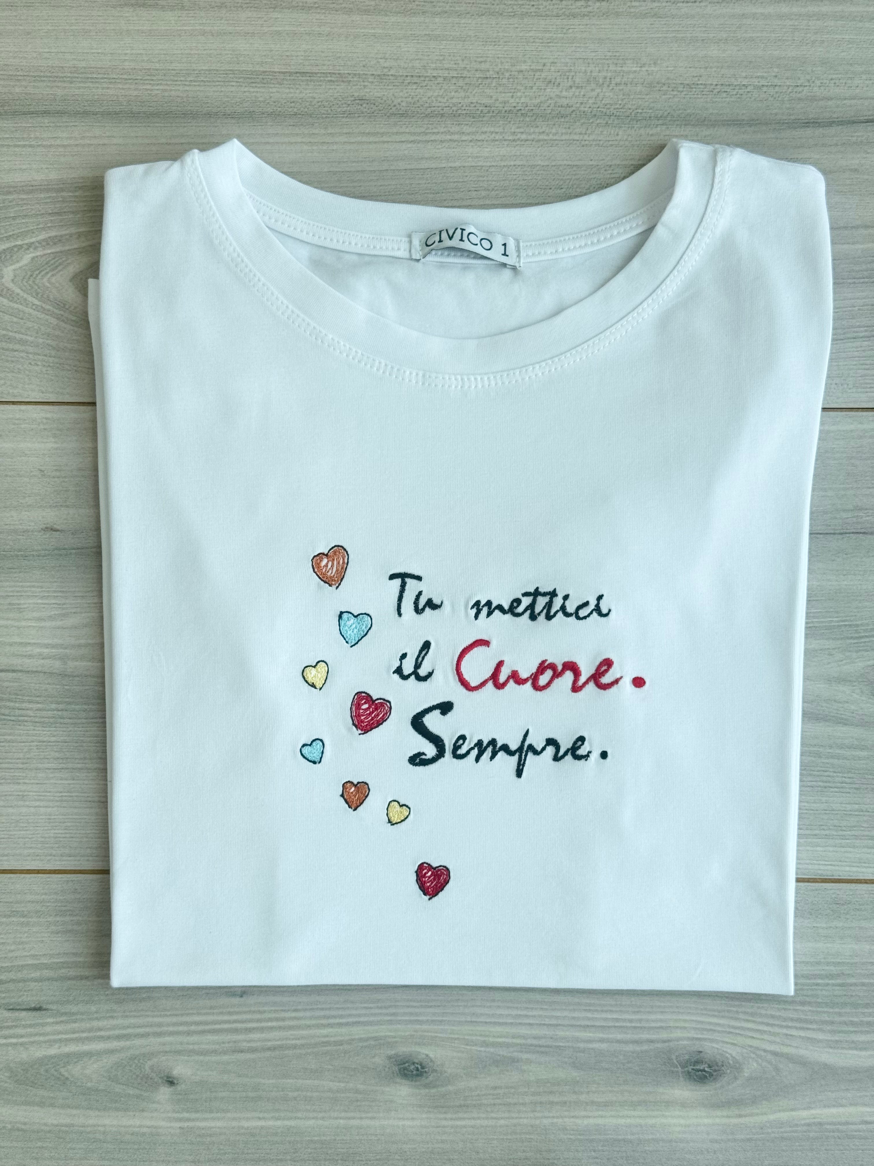 Tshirt con scritte