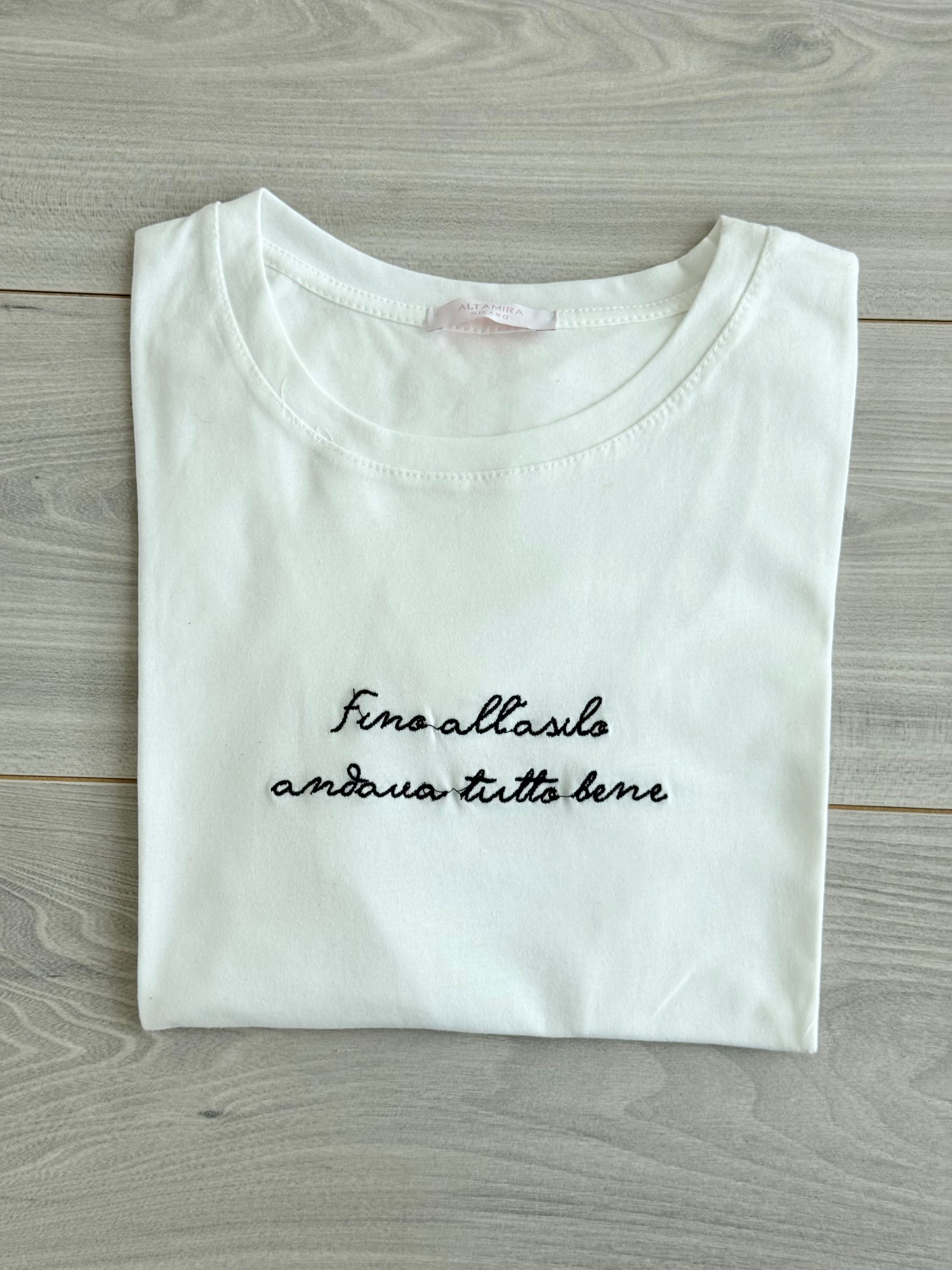 Tshirt con scritte
