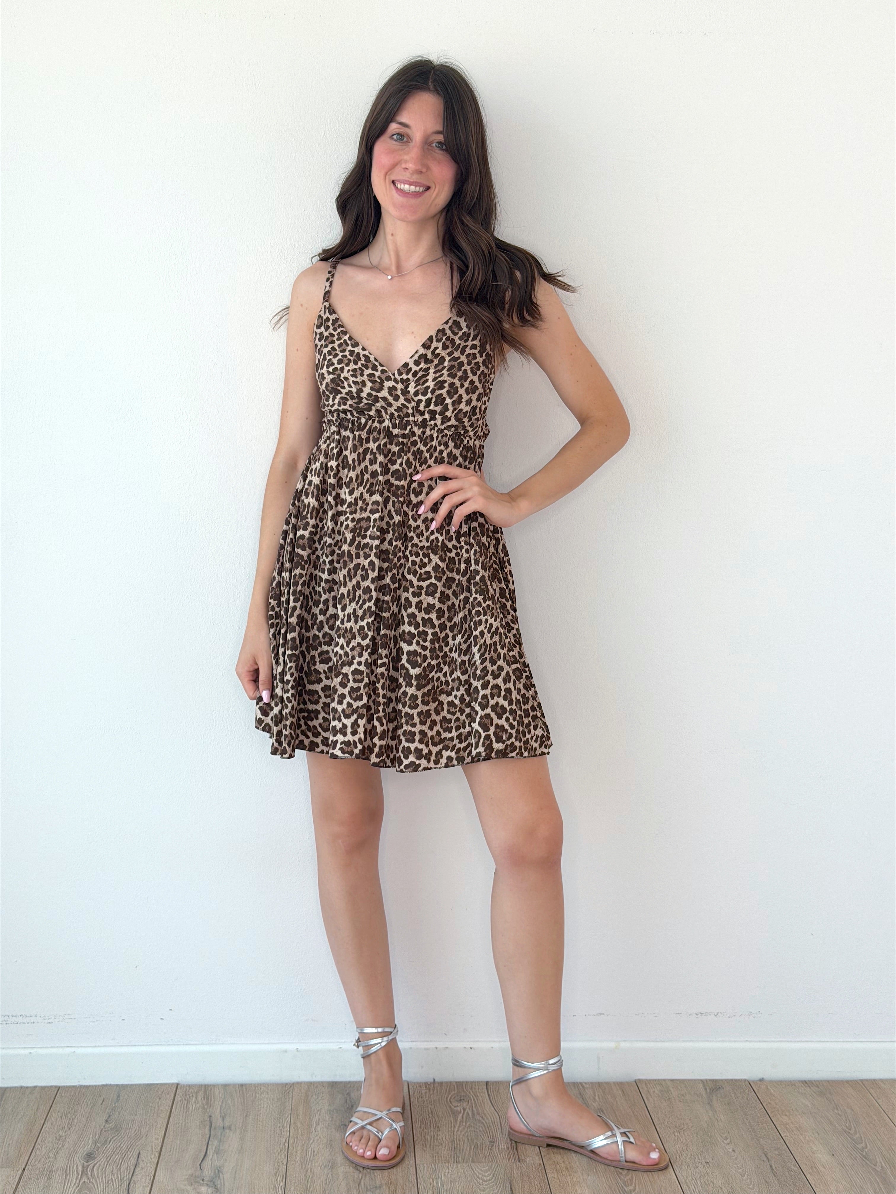 VESTITINO ANIMALIER (100% VISCOSA)