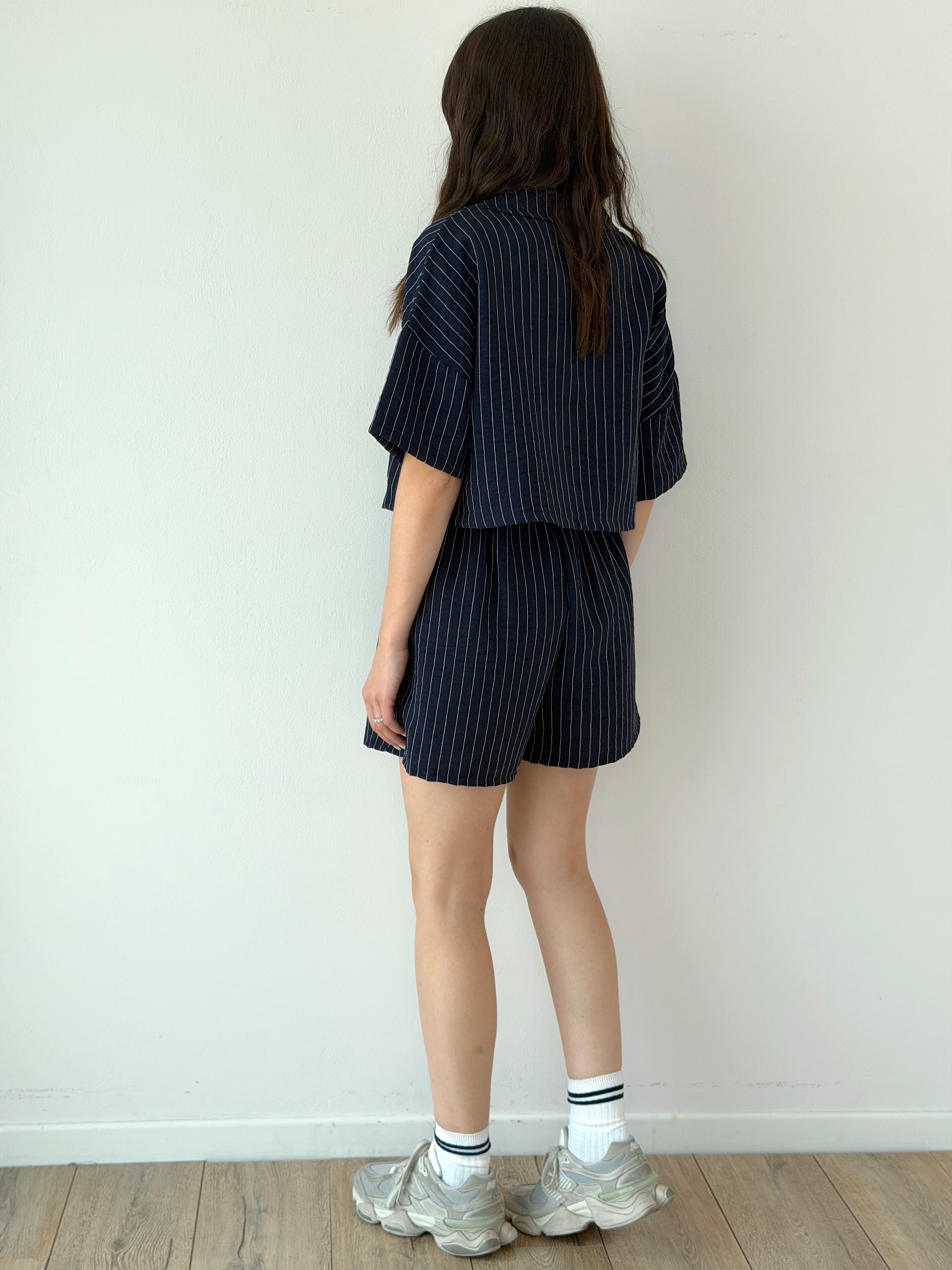 COORDINATO GESSATO SHORTS