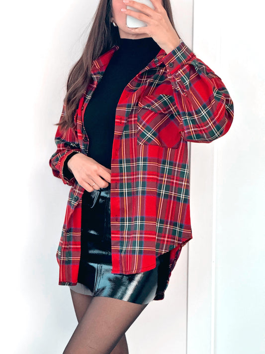 Camicia Tartan Rossa 