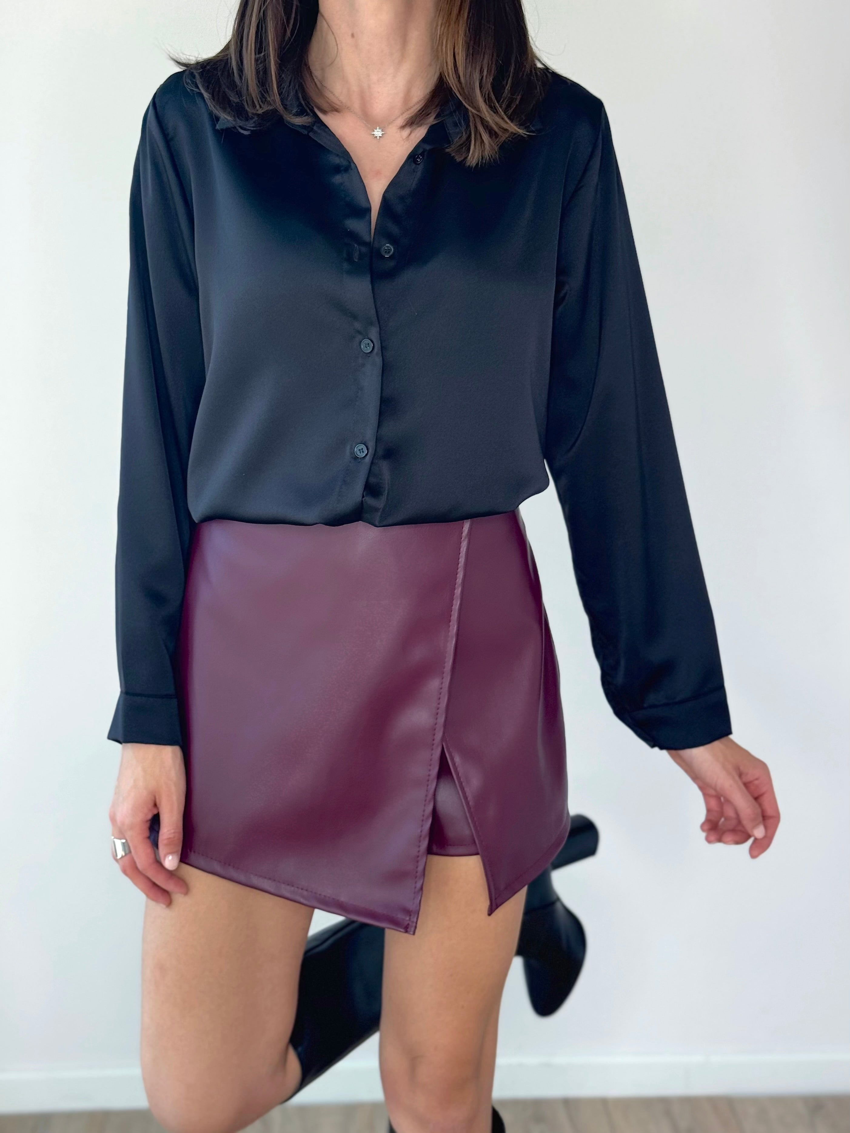 CAMICIA SONIA IN RASO