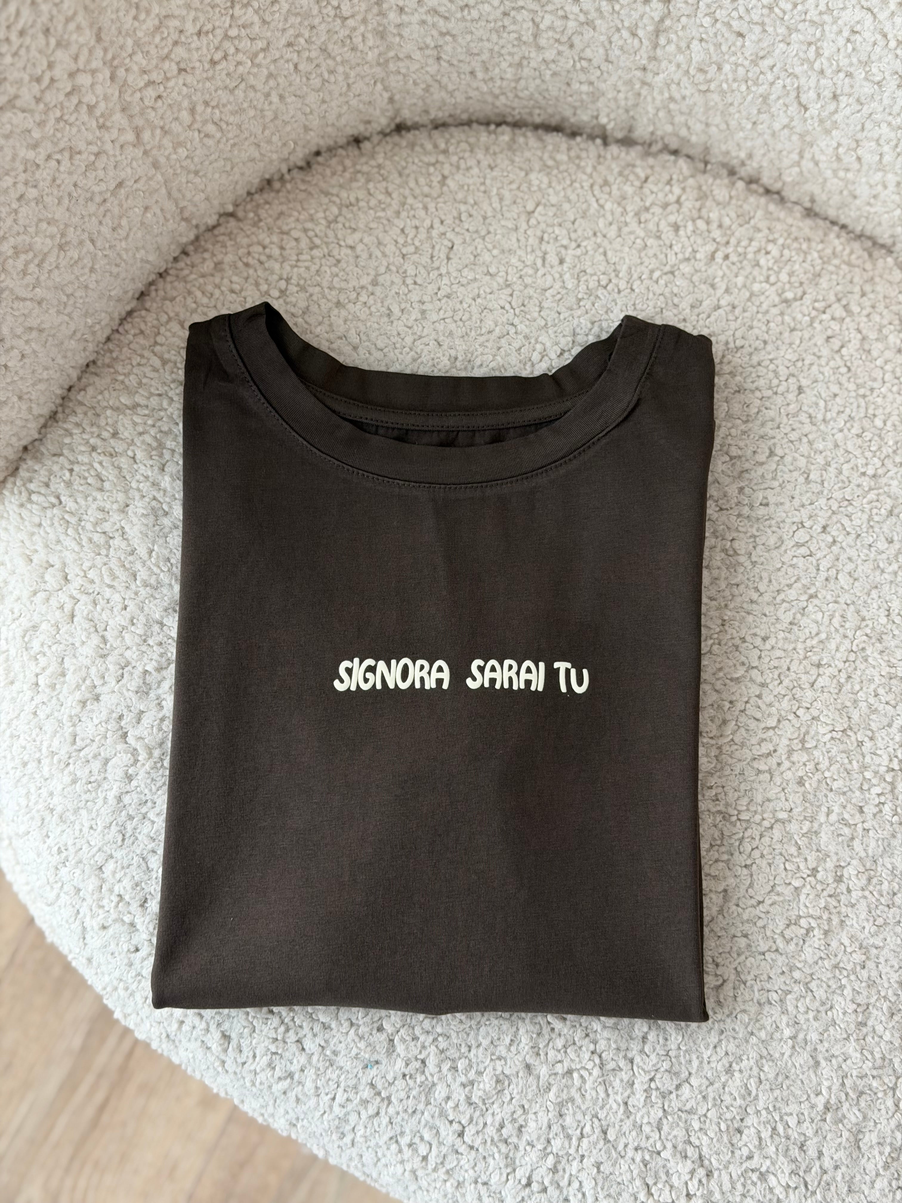 T-SHIRT CON SCRITTE