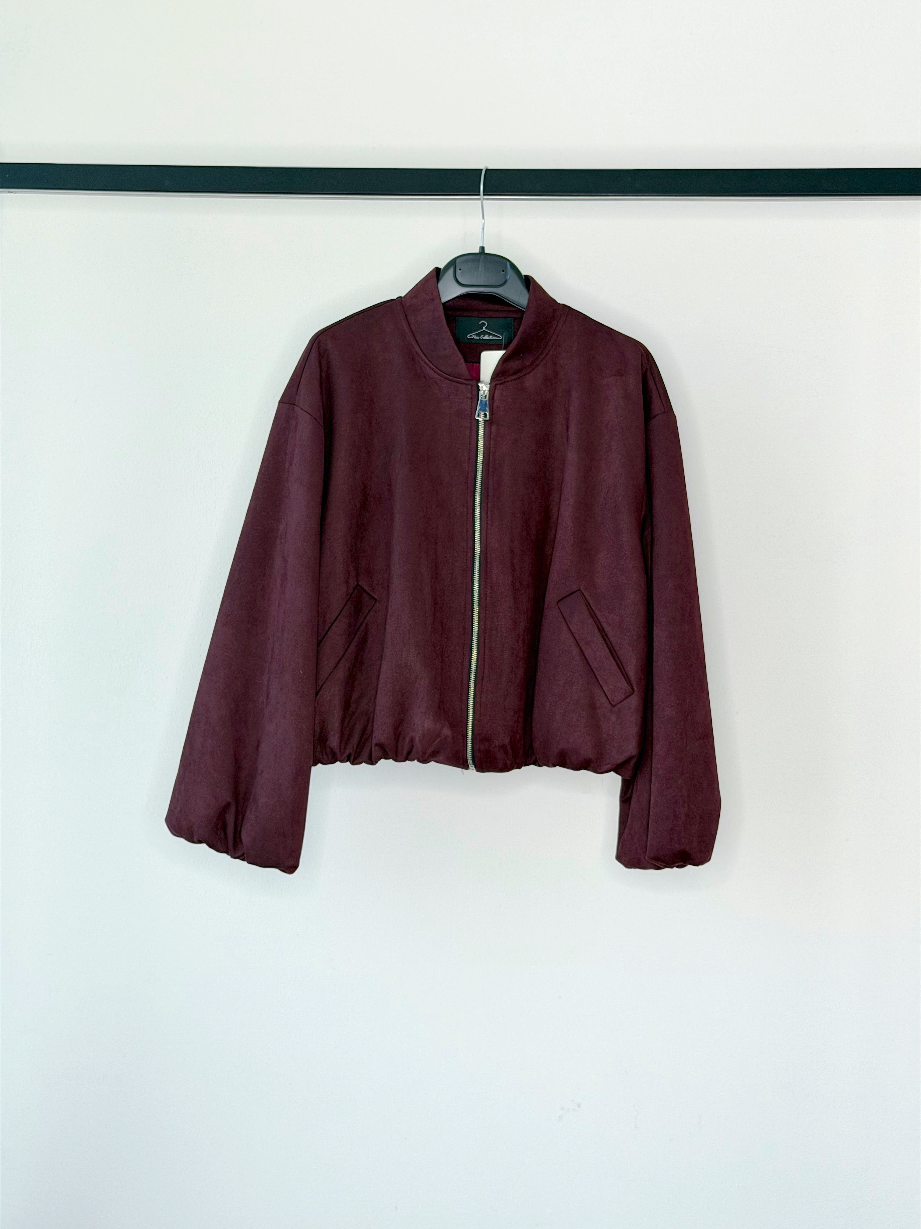 BOMBER ECO CAMOSCIO