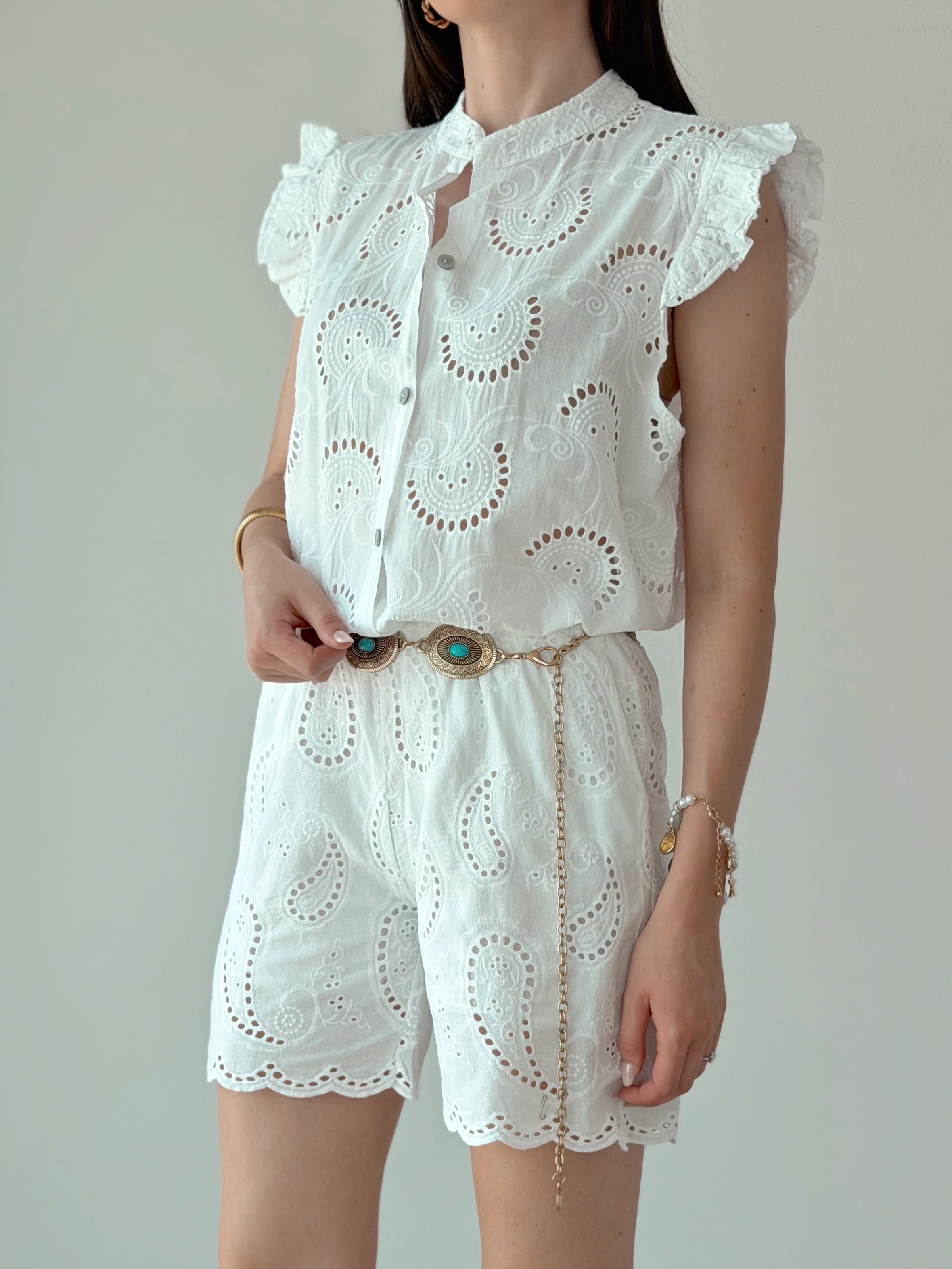 COORDINATO SANGALLO (100% COTONE)