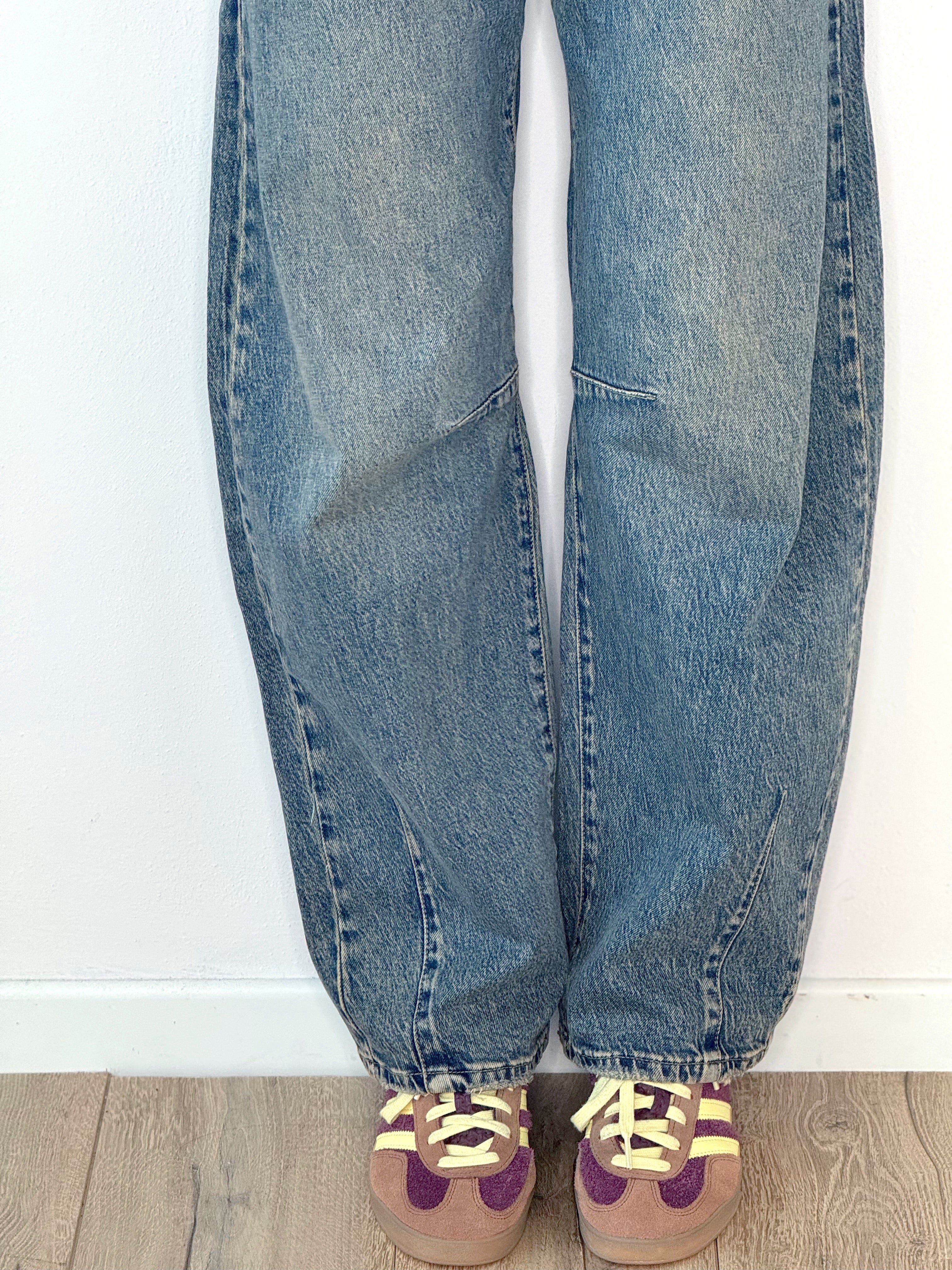 DENIM BALLOON VINTAGE SABBIATO