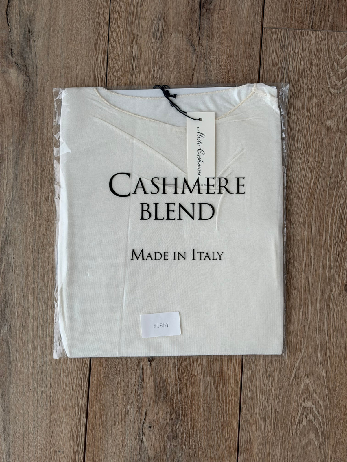 MAGLIA MANICA LUNGA MISTOCASHMERE ULTRALIGHT