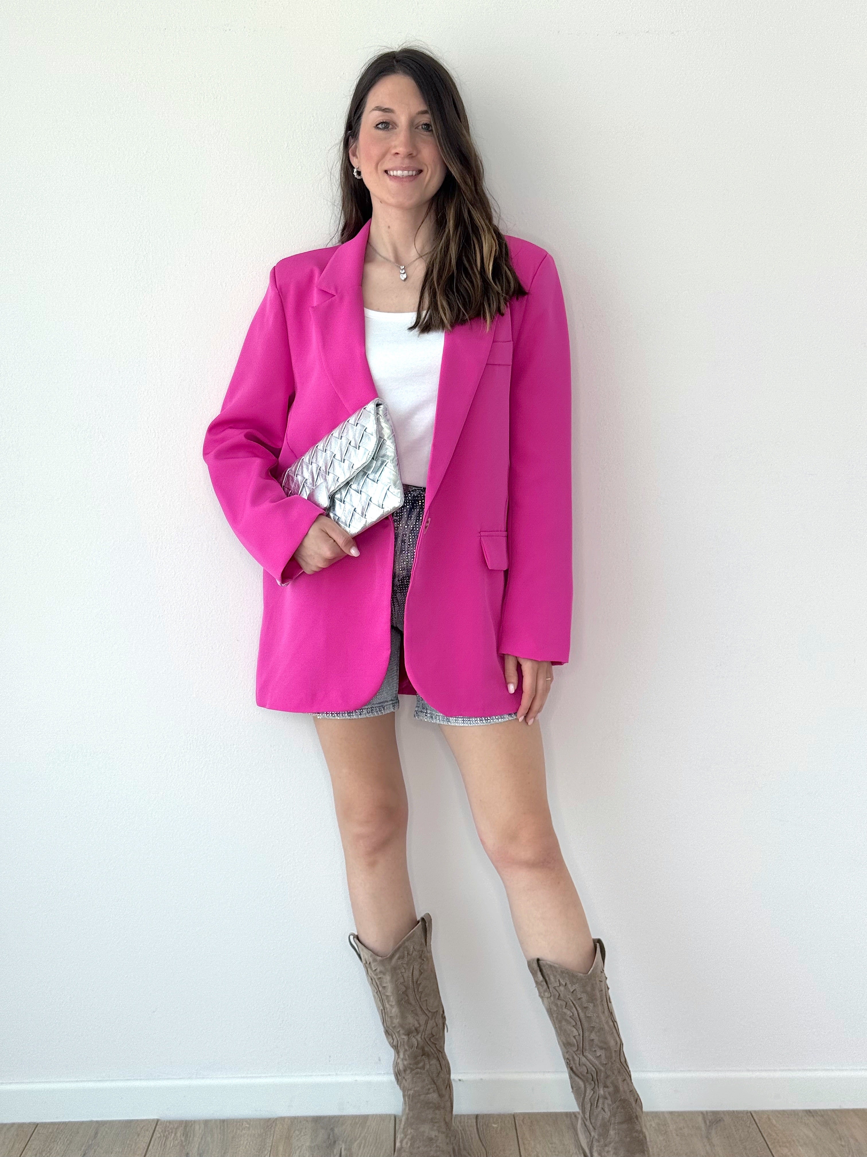 BLAZER FUCSIA