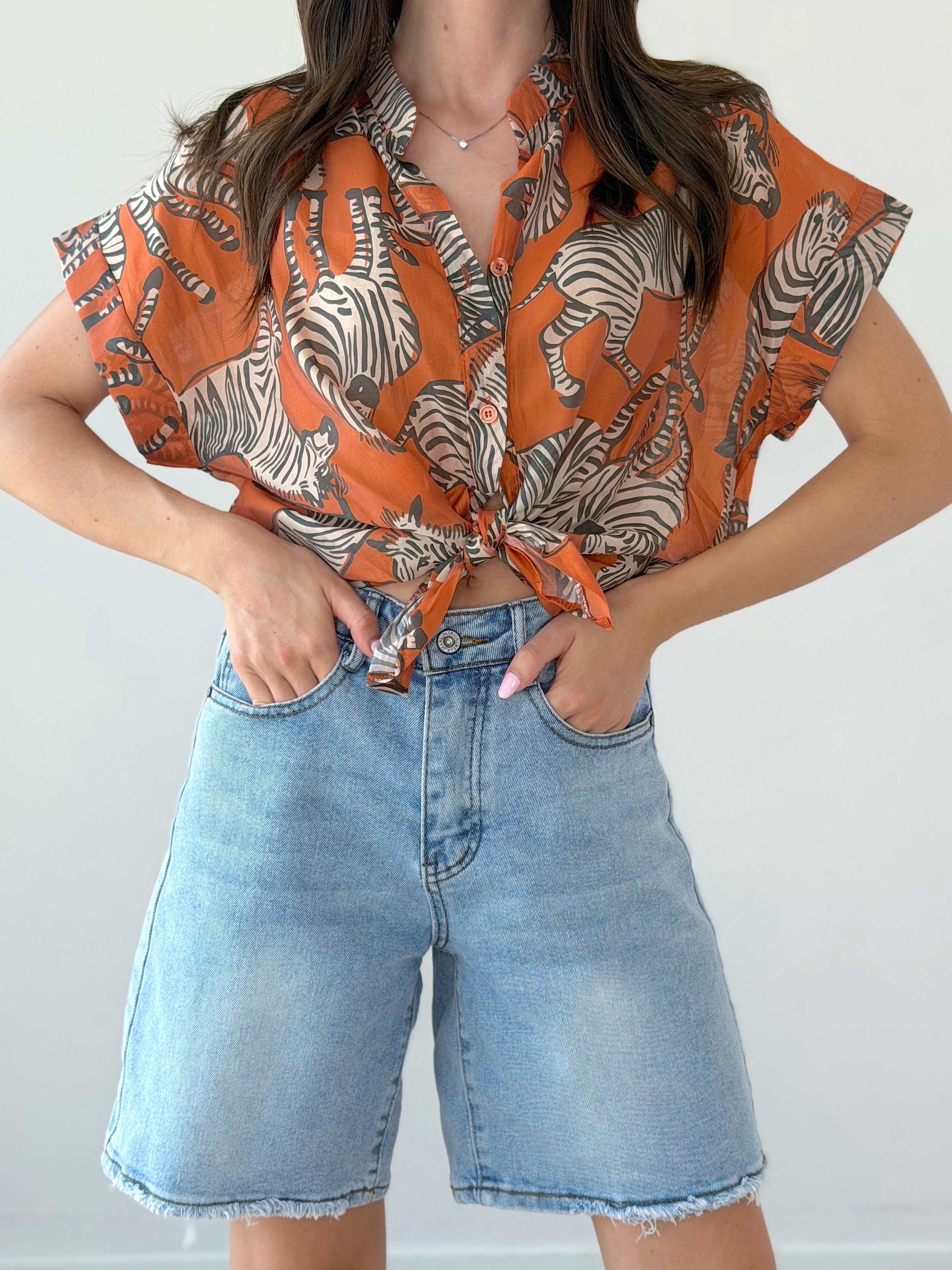 CAMICIA ZEBRATA