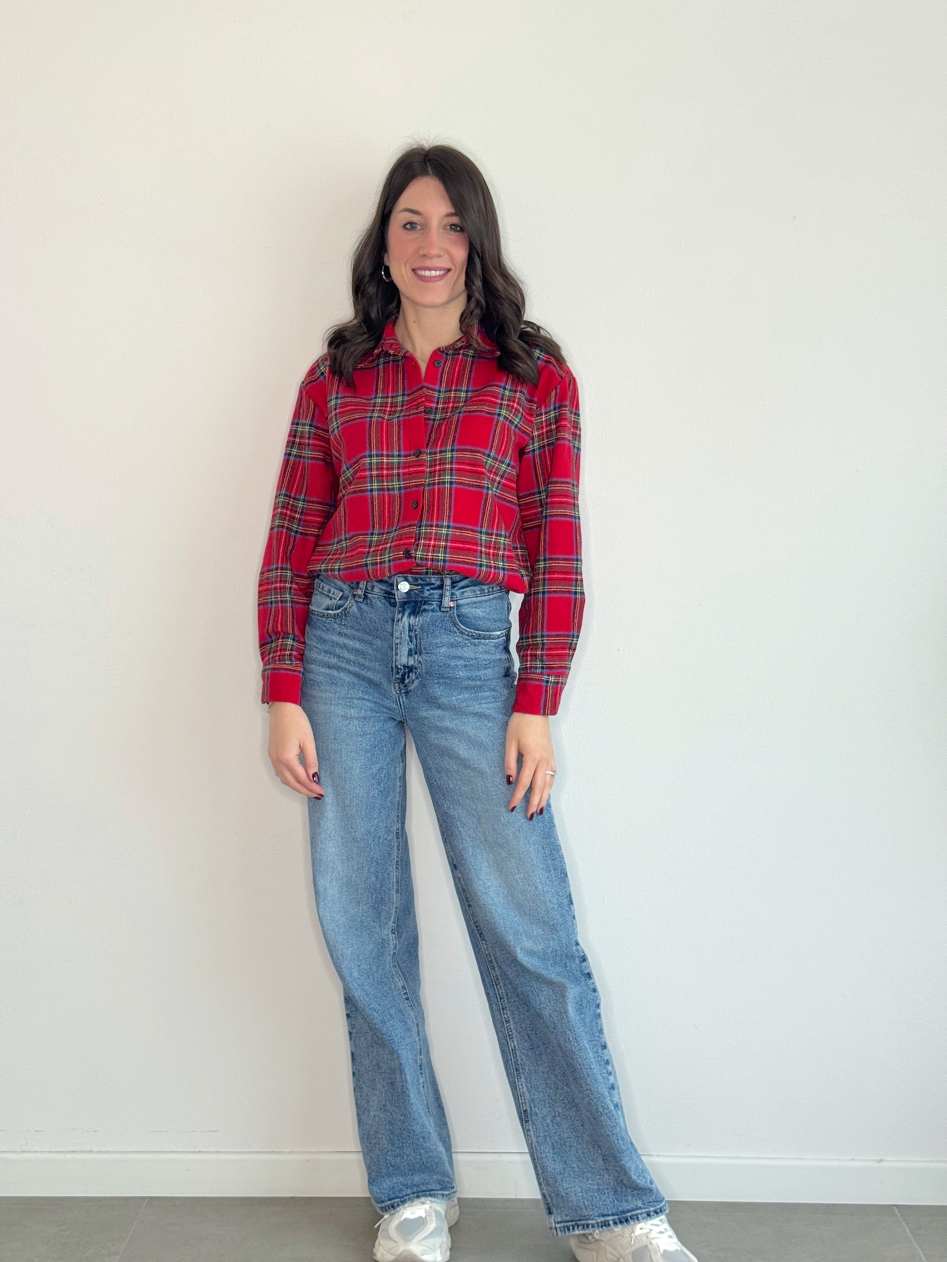 CAMICIA TARTAN IN FLANELLA